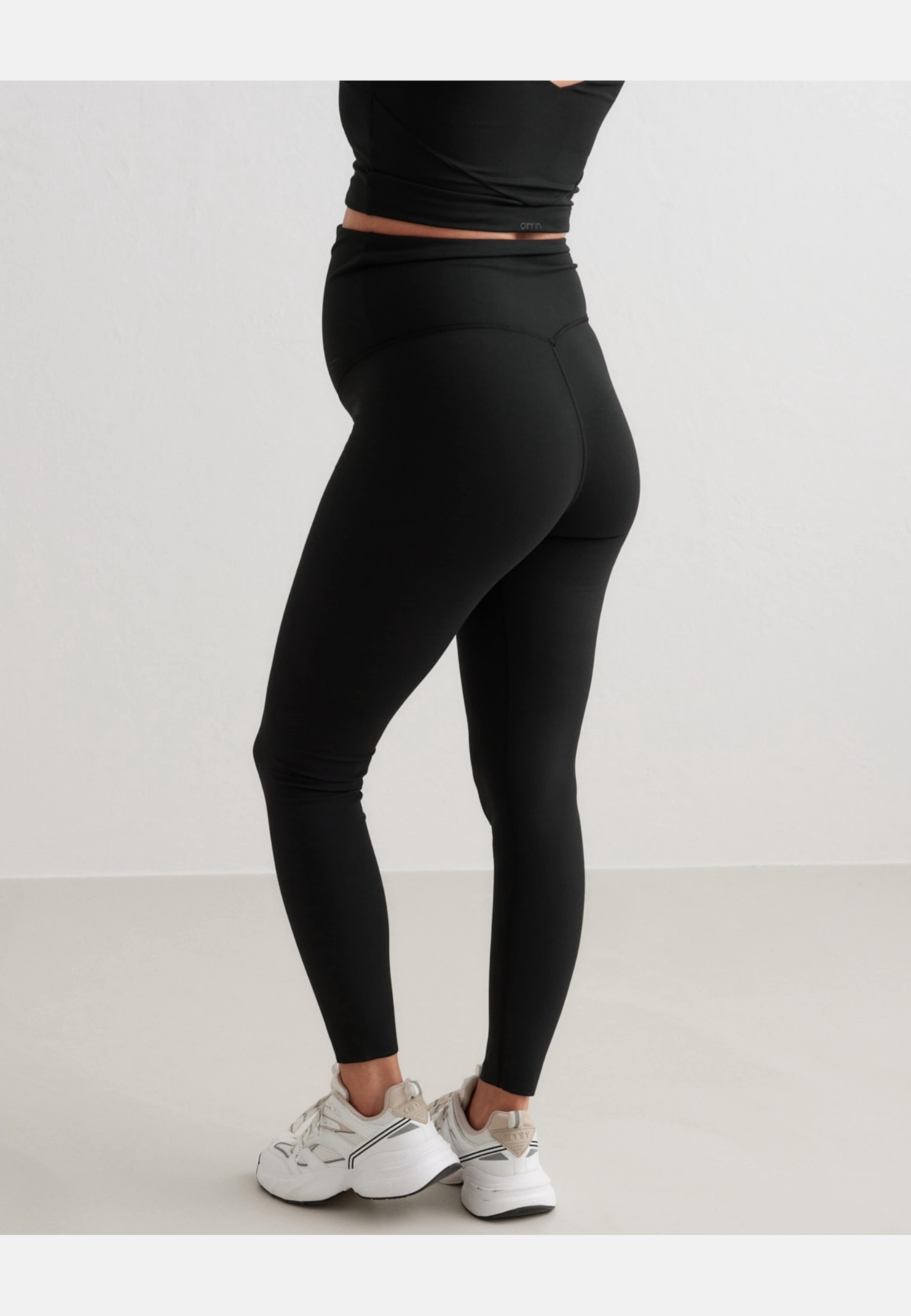 Sense Maternity Petite Tights, från aim'n, i färgen black. Klicka för att öppna bilden i stort format