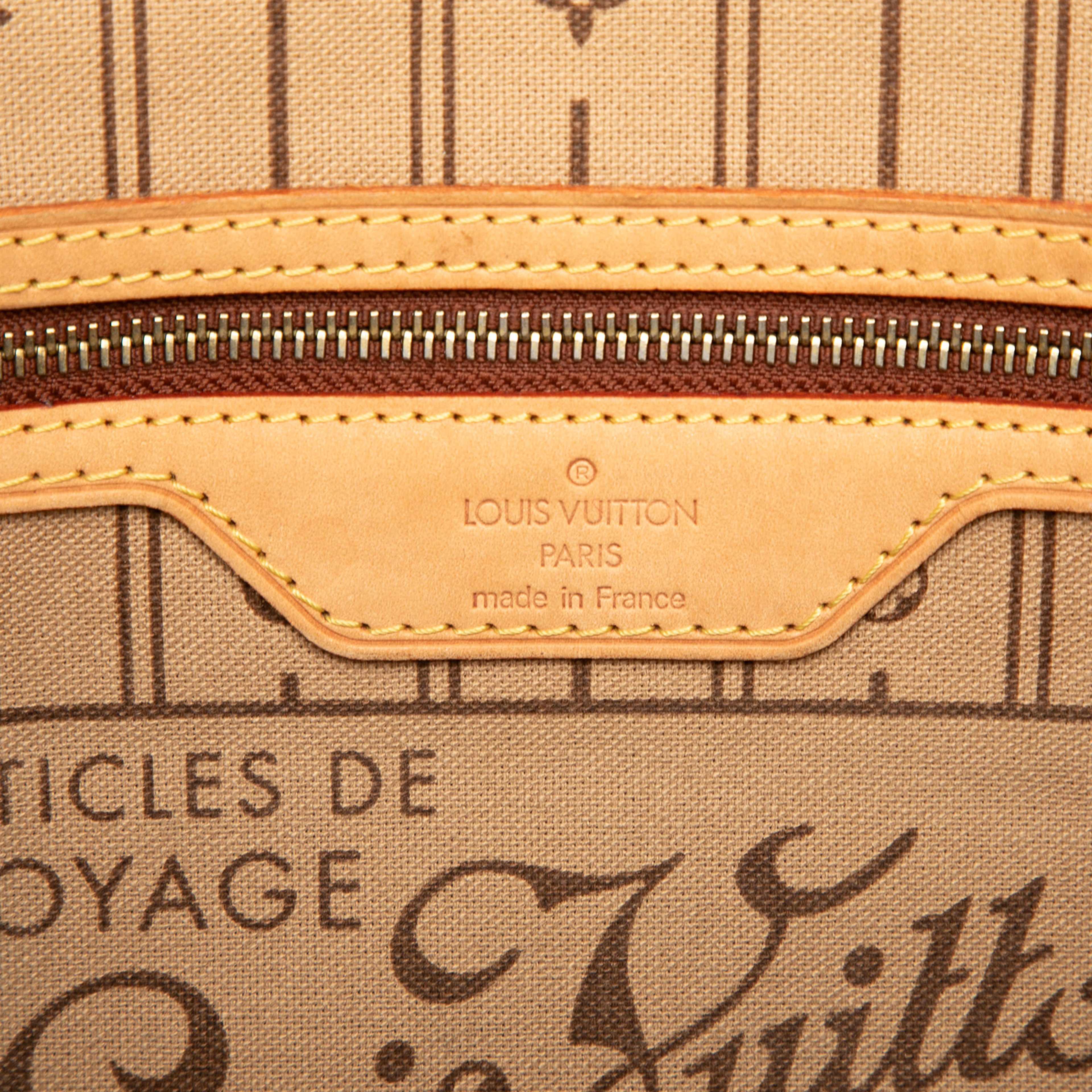 Louis Vuitton Monogram Neverfull Pm, från Luxclusif, i färgen brun. Klicka för att öppna bilden i stort format