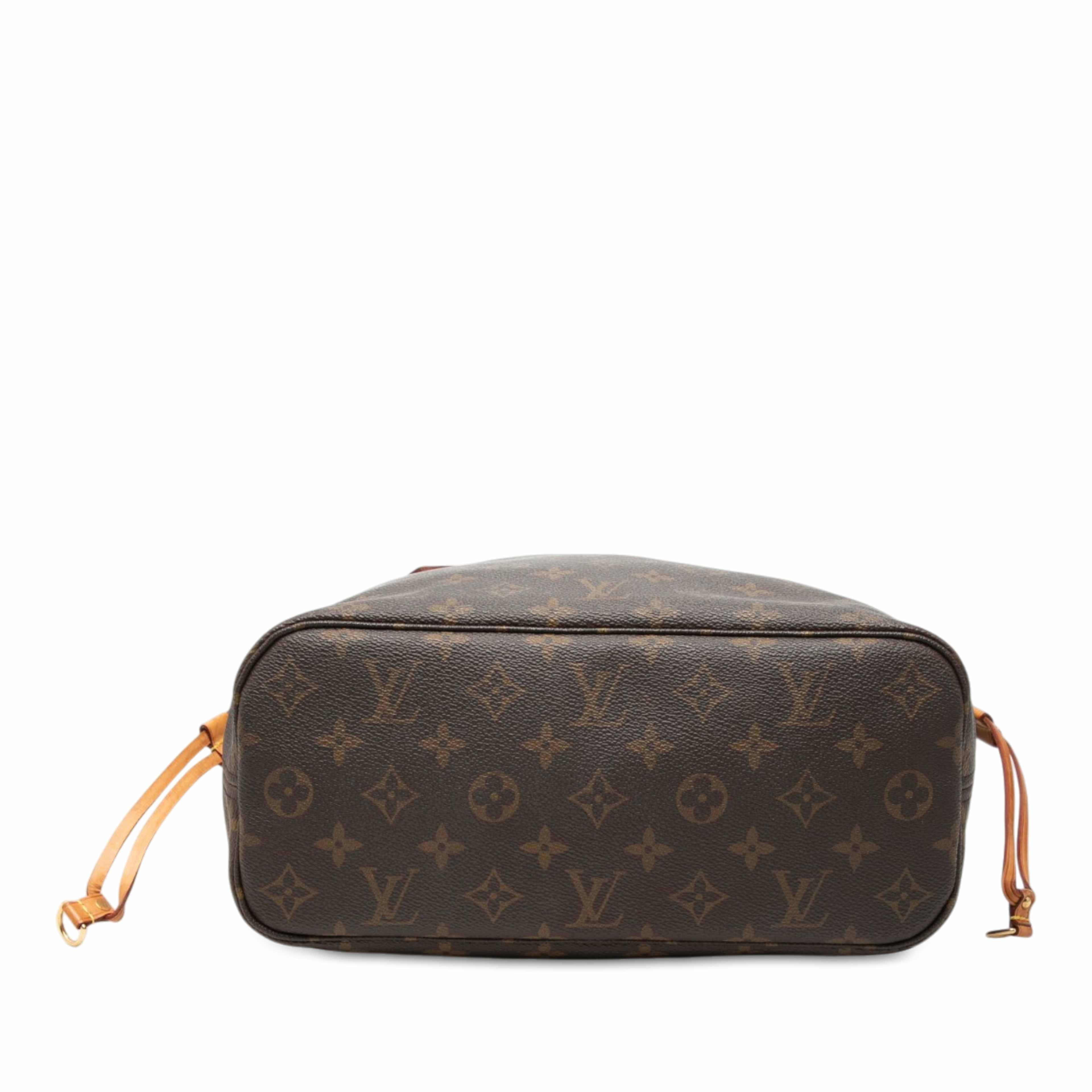 Louis Vuitton Monogram Neverfull Pm, från Luxclusif, i färgen brun. Klicka för att öppna bilden i stort format