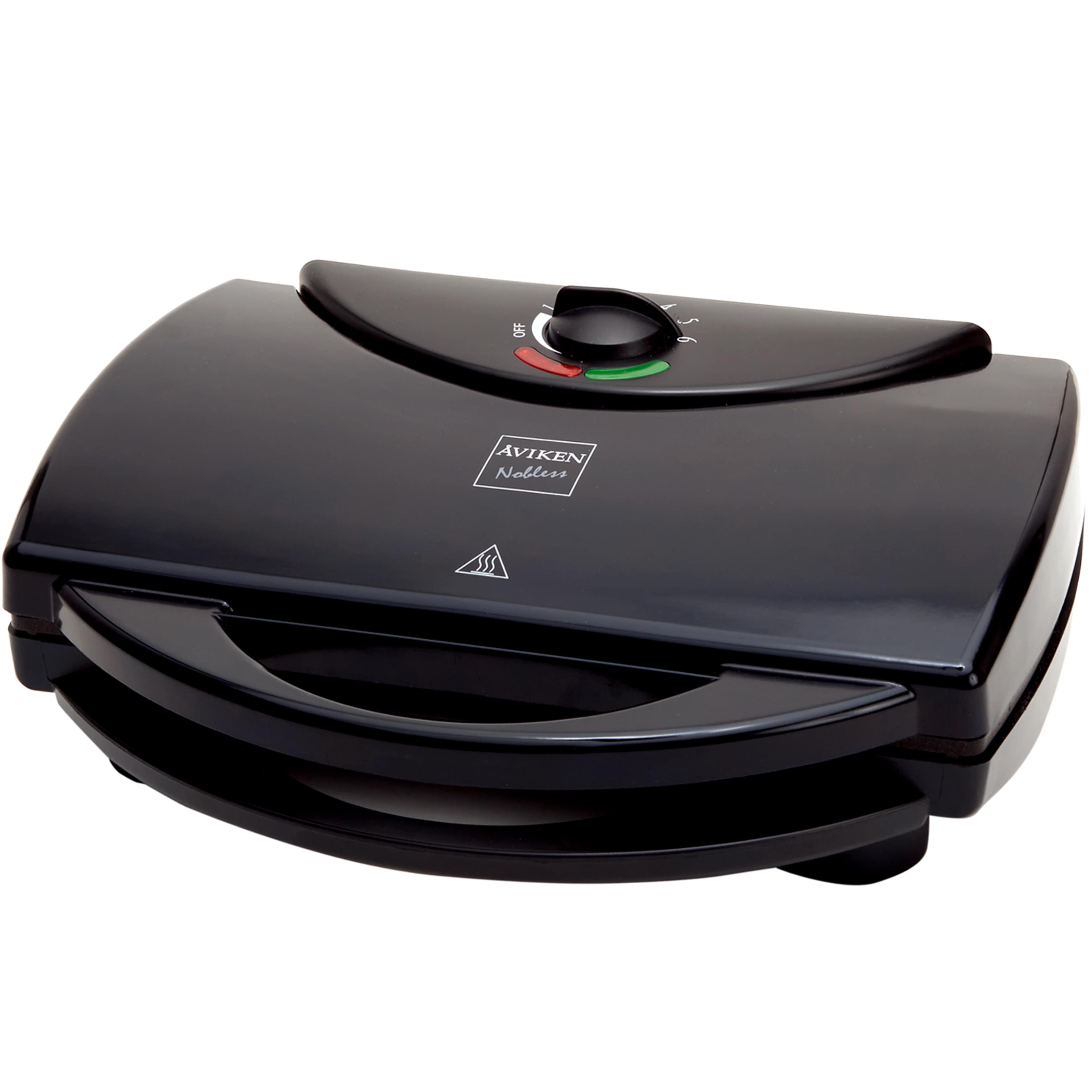 Våffeljärn Dubbelt Nobless 909.0 Keramiskt, Sound, från Åviken, i färgen svart. Klicka för att öppna bilden i stort format