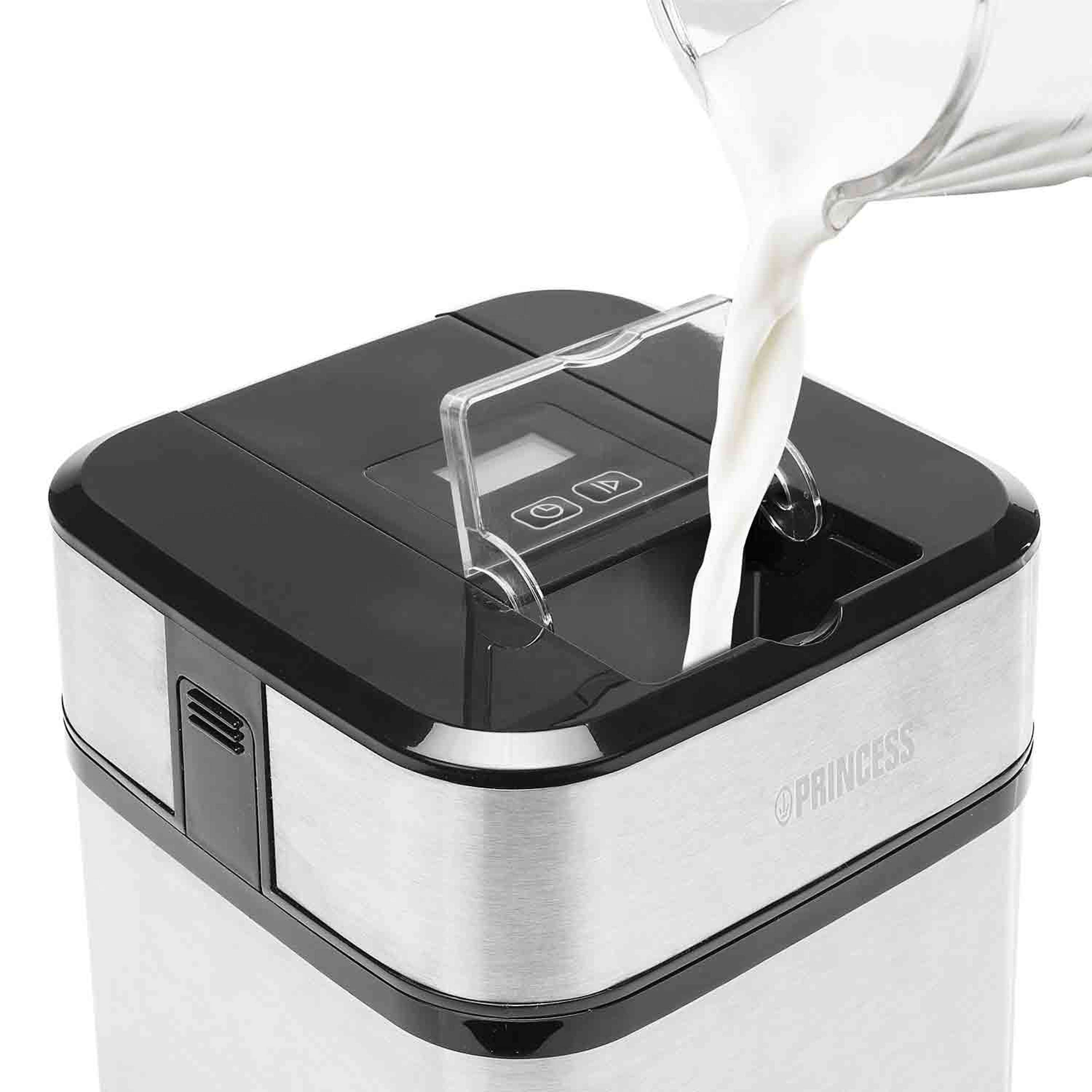 Glassmaskin Rostfri 1,5l, från Princess, i färgen silver/svart. Klicka för att öppna bilden i stort format