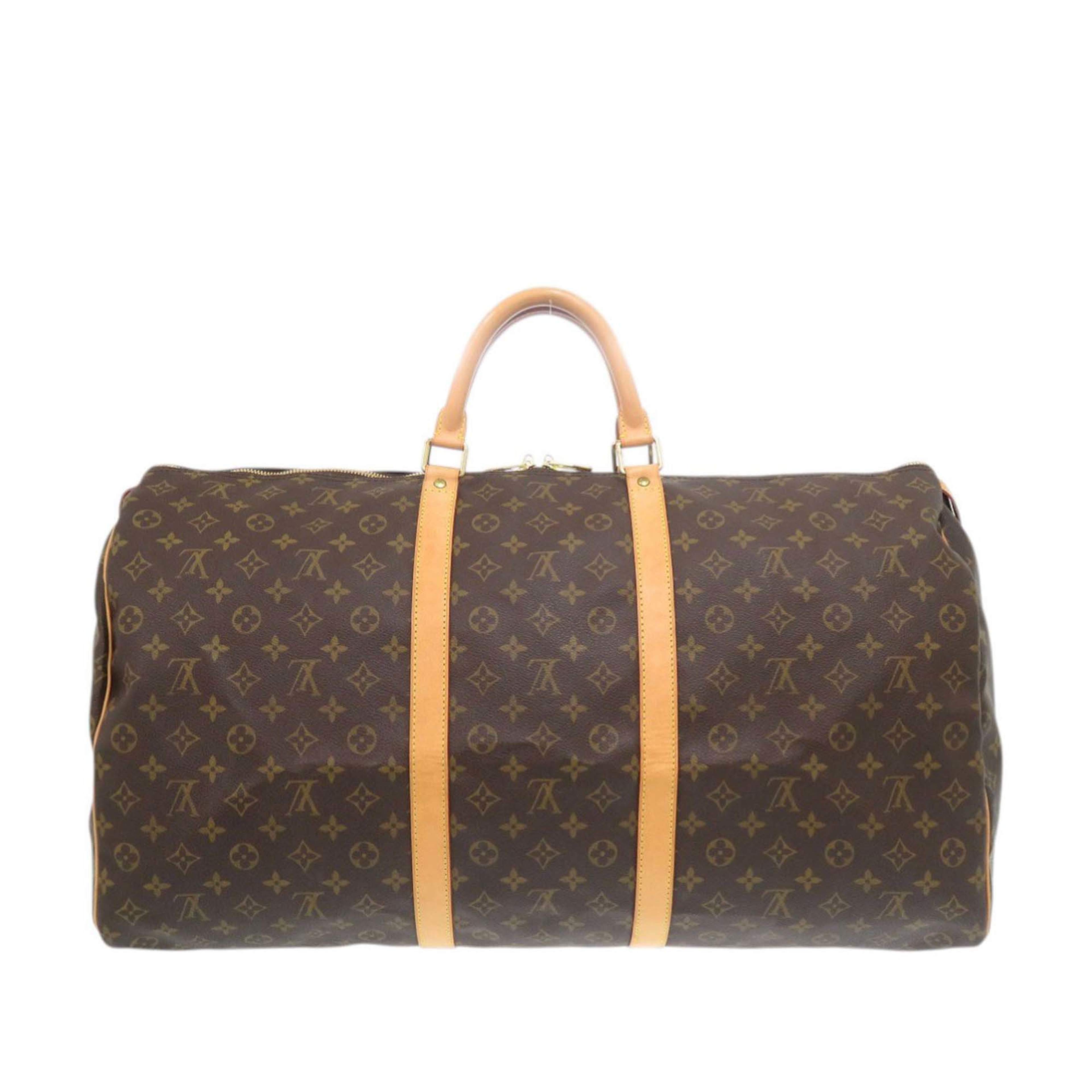 Louis Vuitton Monogram Keepall 60, från Luxclusif, i färgen brown. Klicka för att öppna bilden i stort format