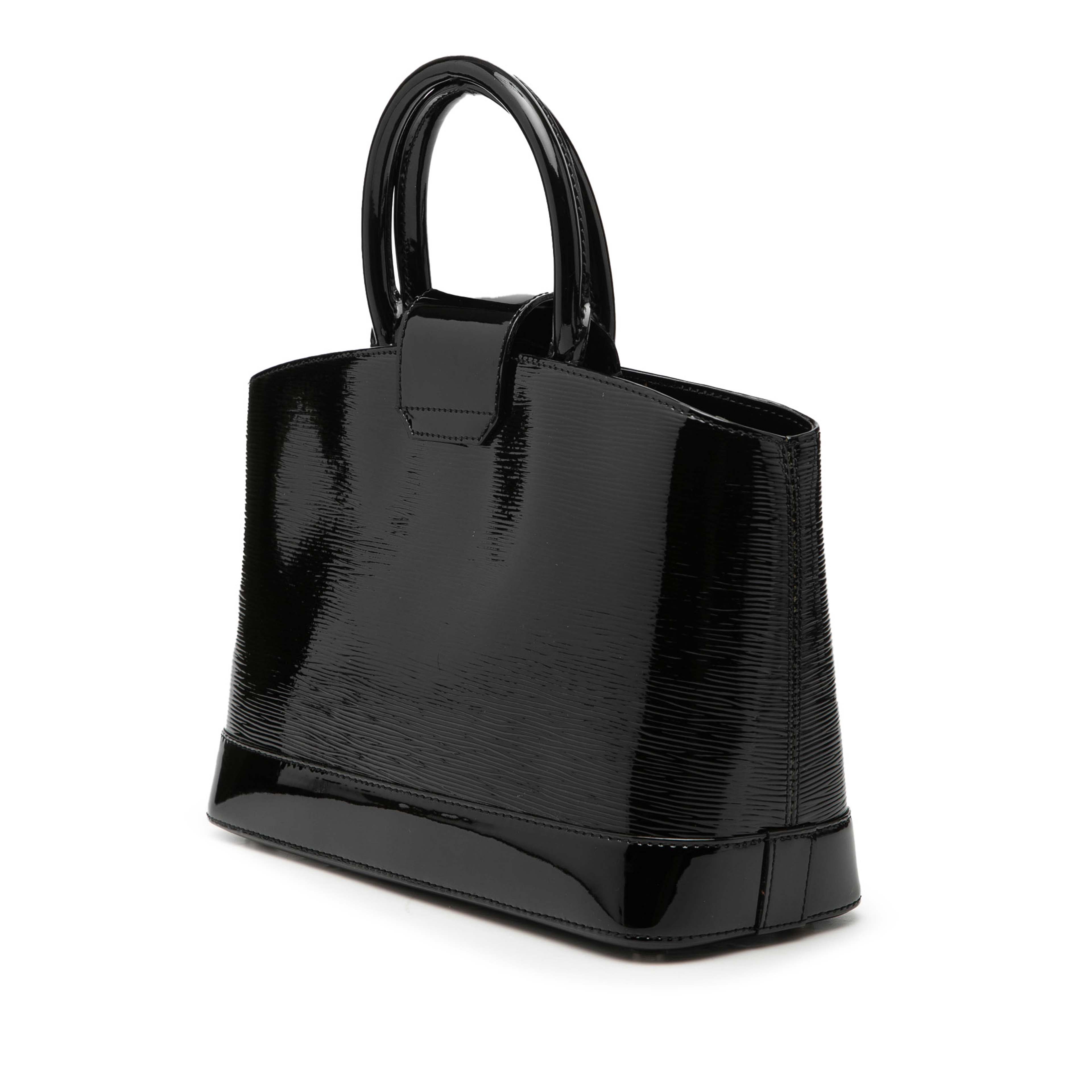 Louis Vuitton Electric Epi Mirabeau Pm, från Luxclusif, i färgen black. Klicka för att öppna bilden i stort format