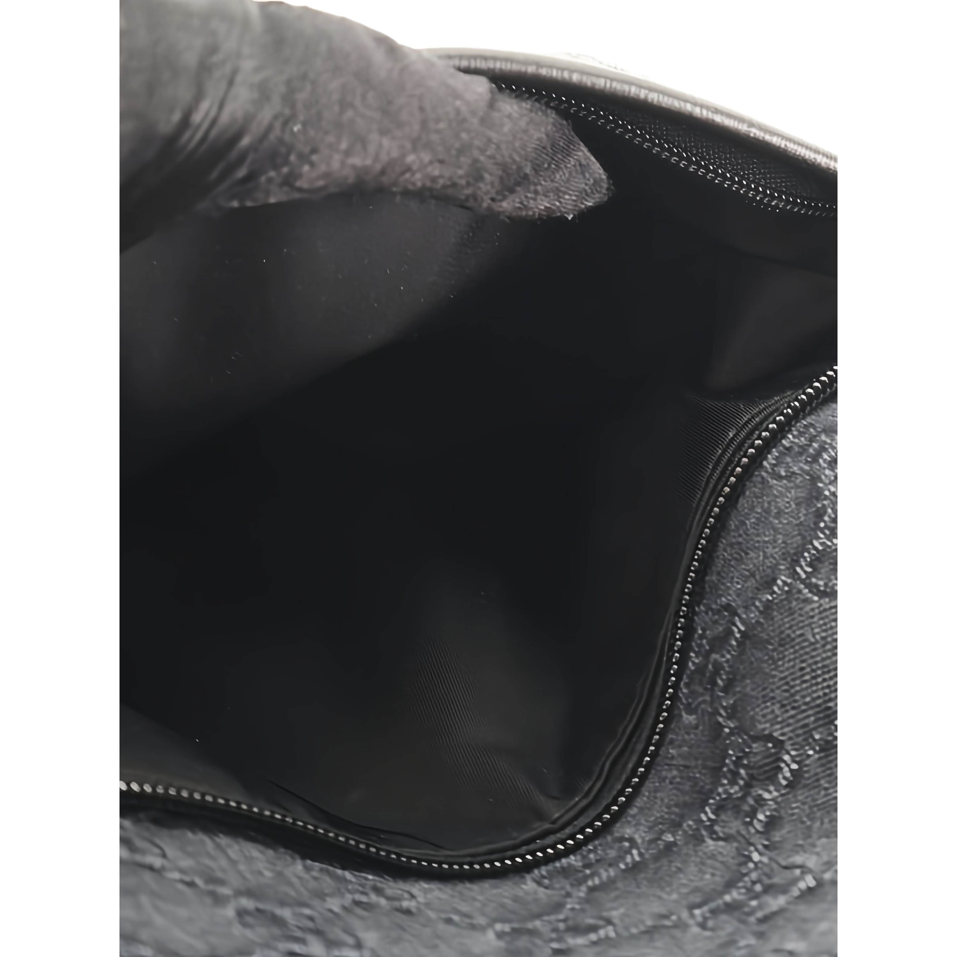 Gucci Kids Gg Denim Backpack, från Luxclusif, i färgen grå. Klicka för att öppna bilden i stort format