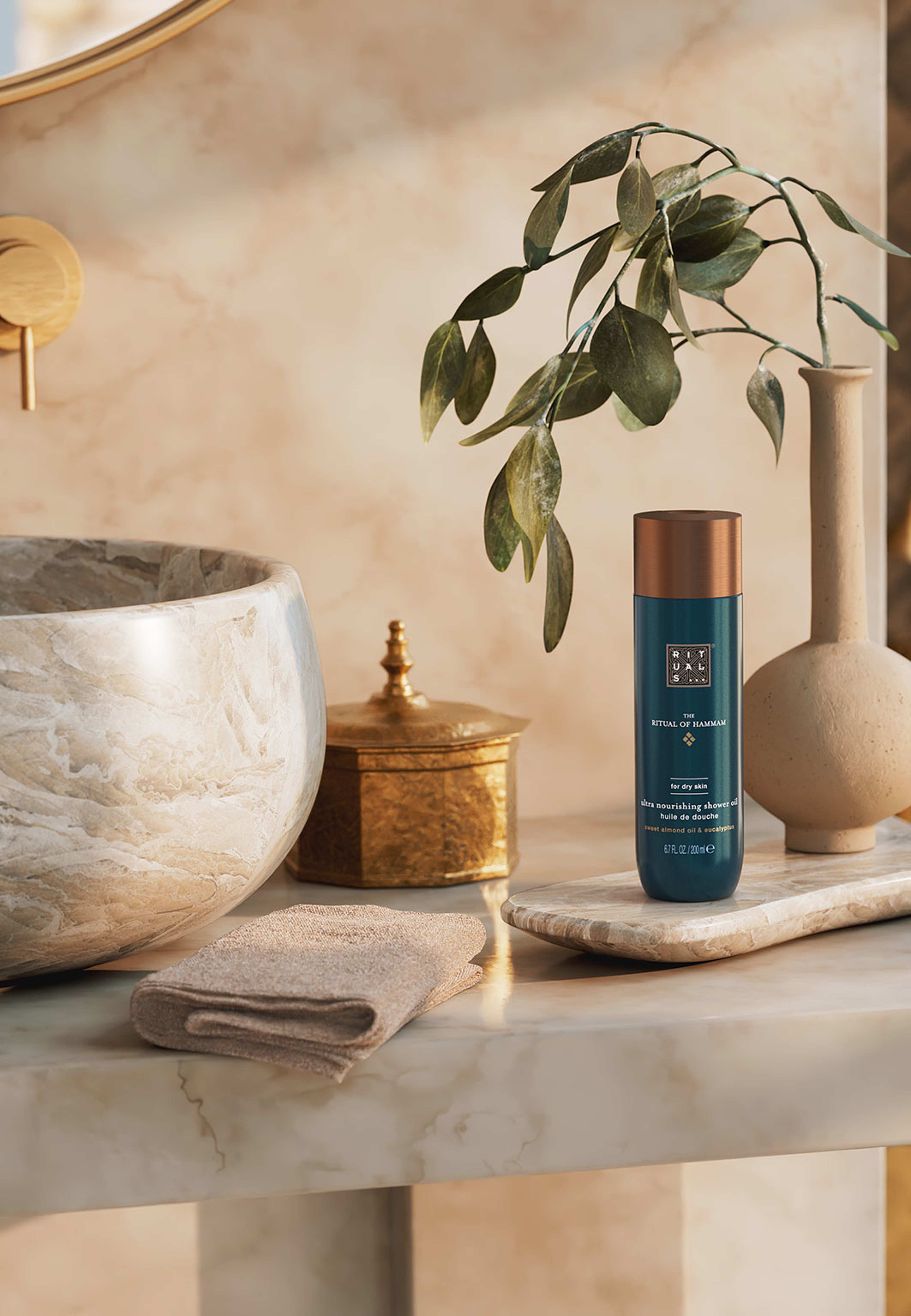 The Ritual of Hammam Shower Oil
