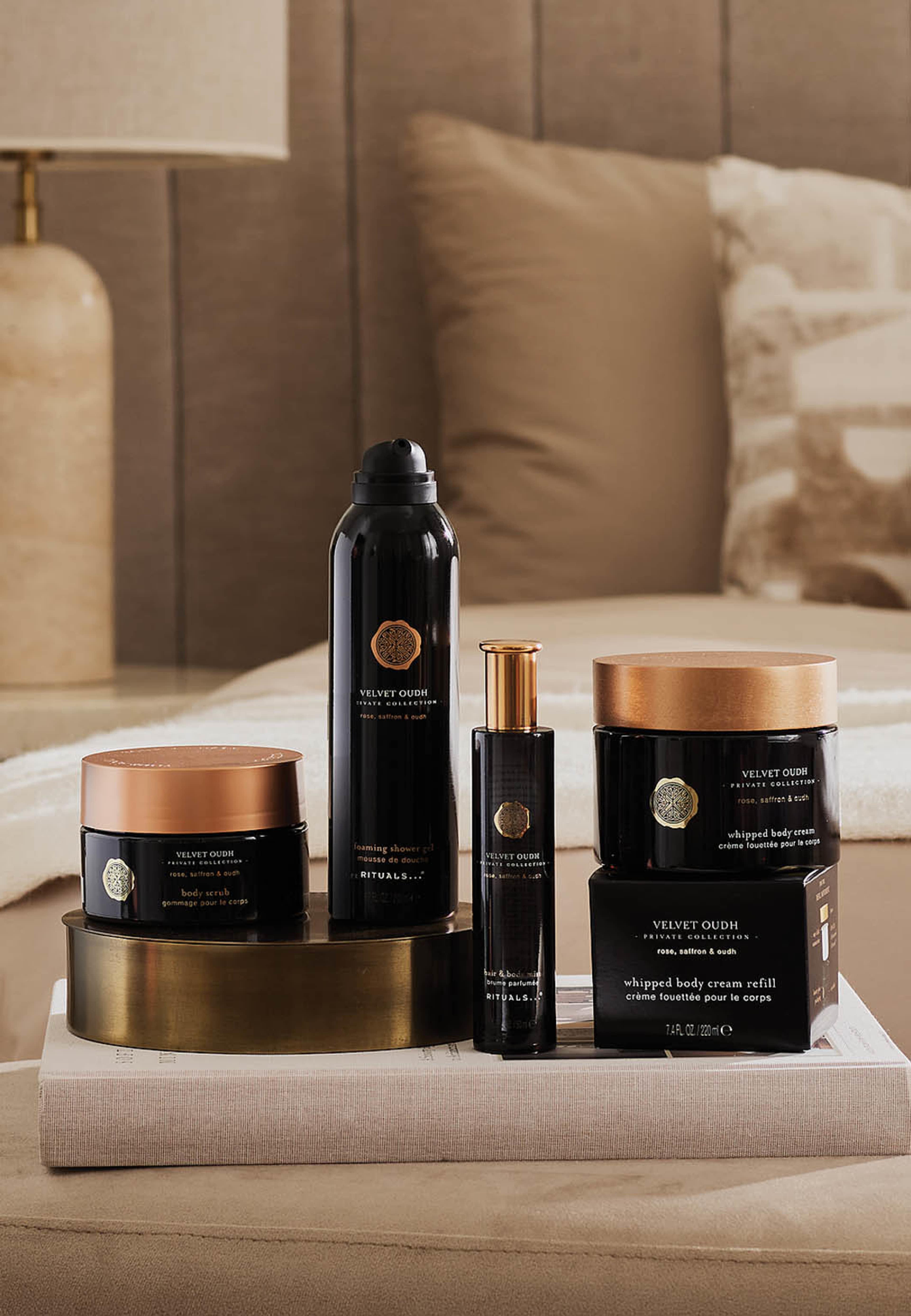 Velvet Oudh Whipped Body Cream, från Rituals. Klicka för att öppna bilden i stort format