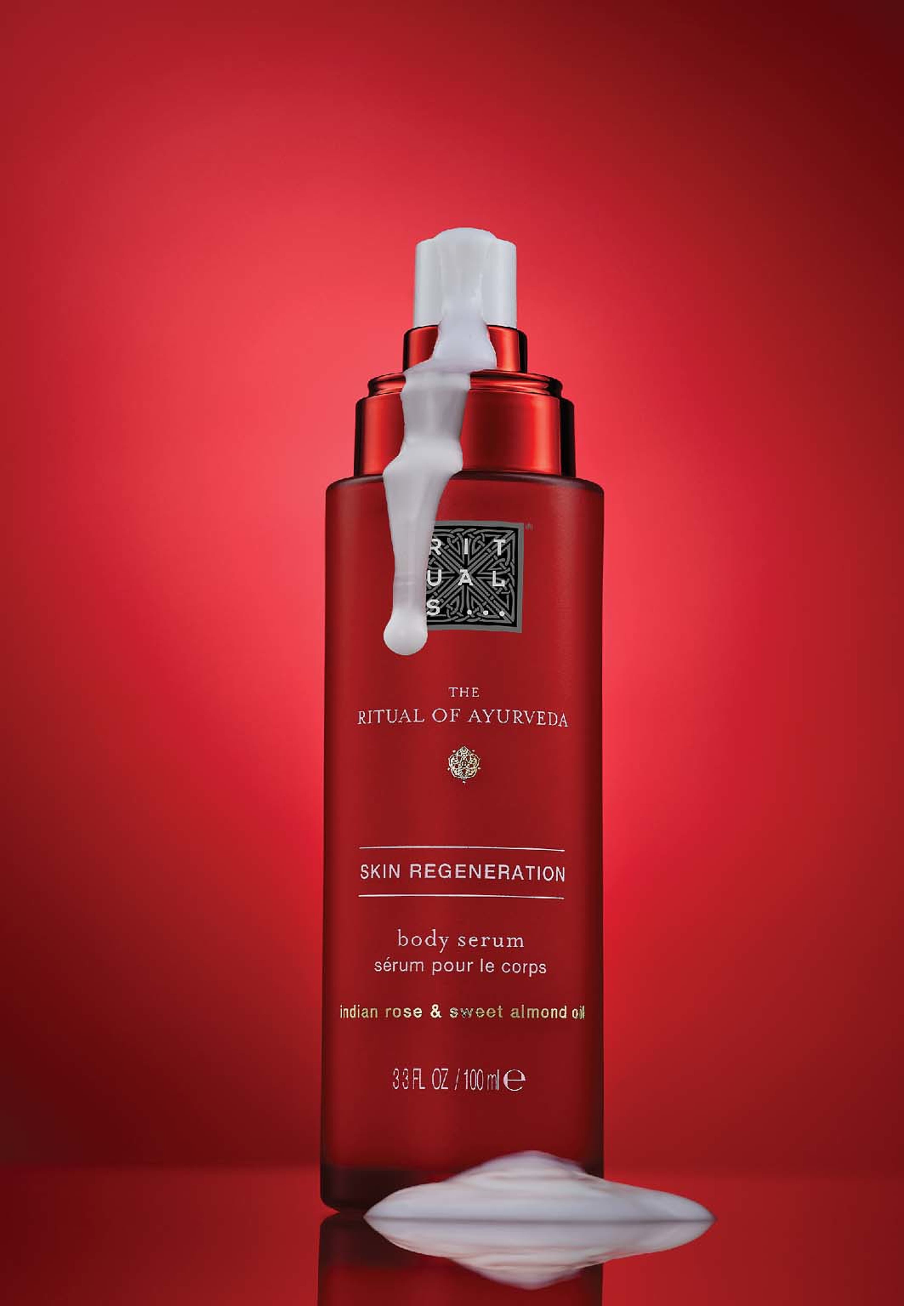 The Ritual of Ayurveda Body Serum, från Rituals. Klicka för att öppna bilden i stort format