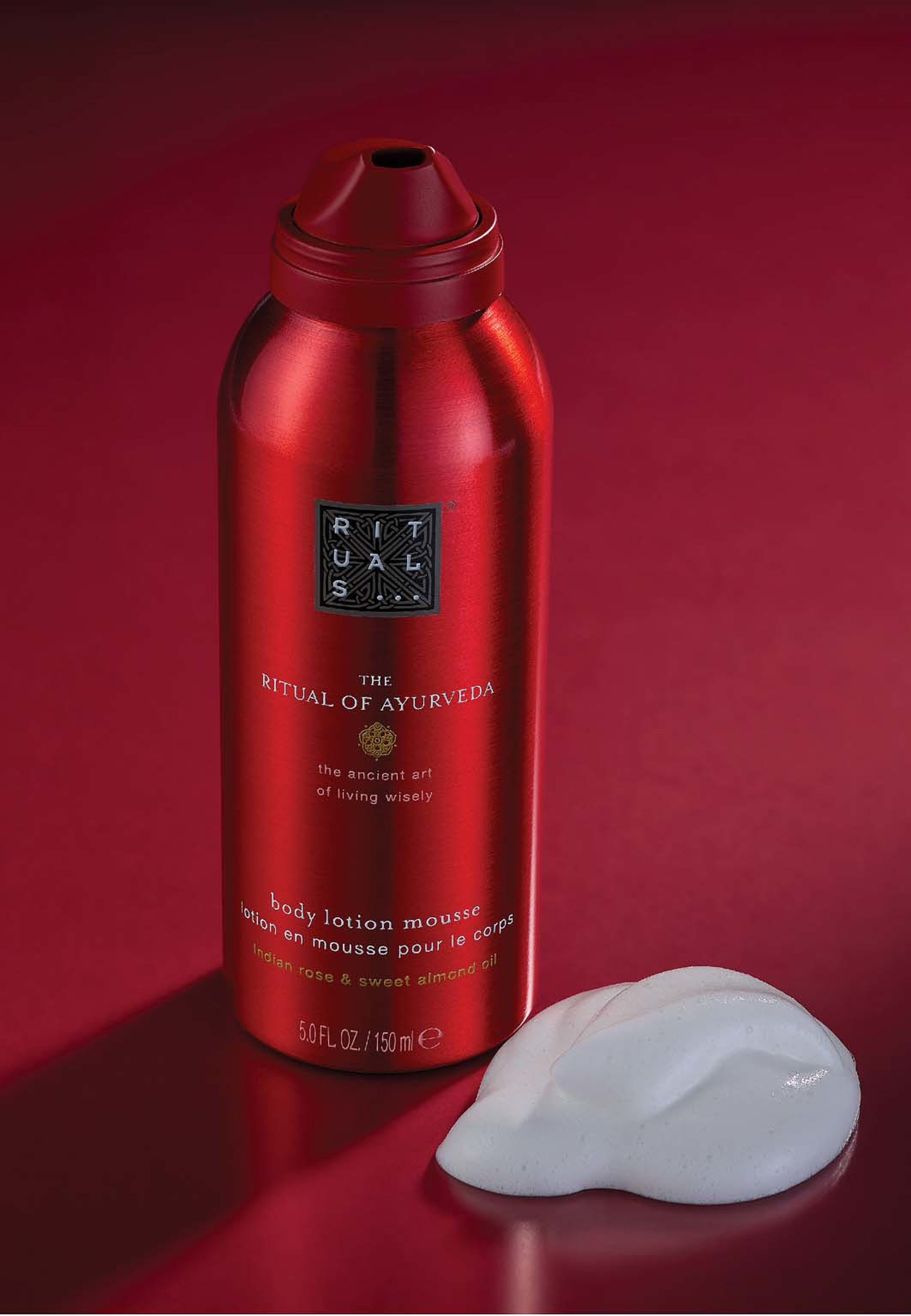 The Ritual of Ayurveda Body Lotion Mousse, från Rituals. Klicka för att öppna bilden i stort format