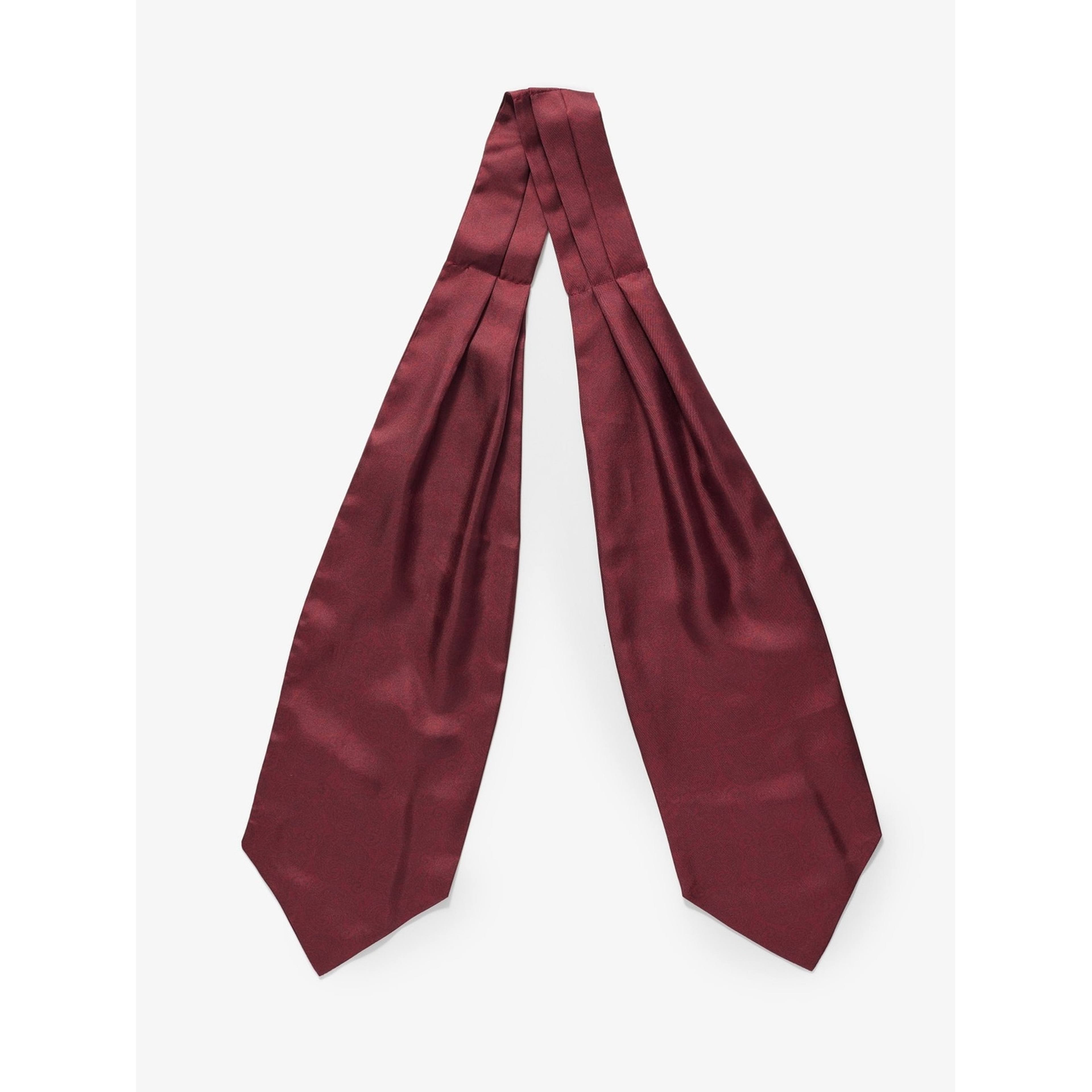 Silk Double Pointed Ascot Formal