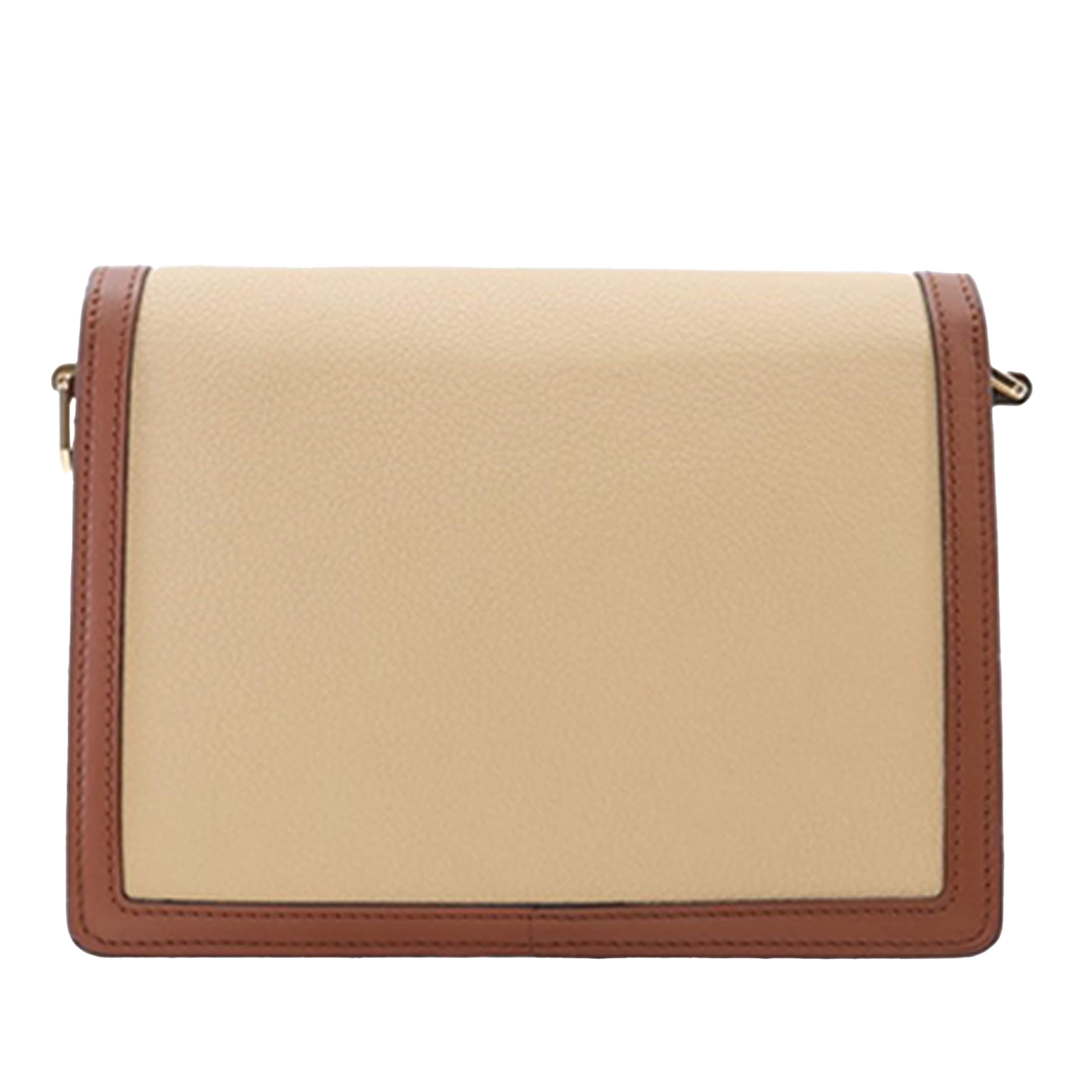 Louis Vuitton Taurillon Dauphine Mm, från Luxclusif, i färgen beige. Klicka för att öppna bilden i stort format