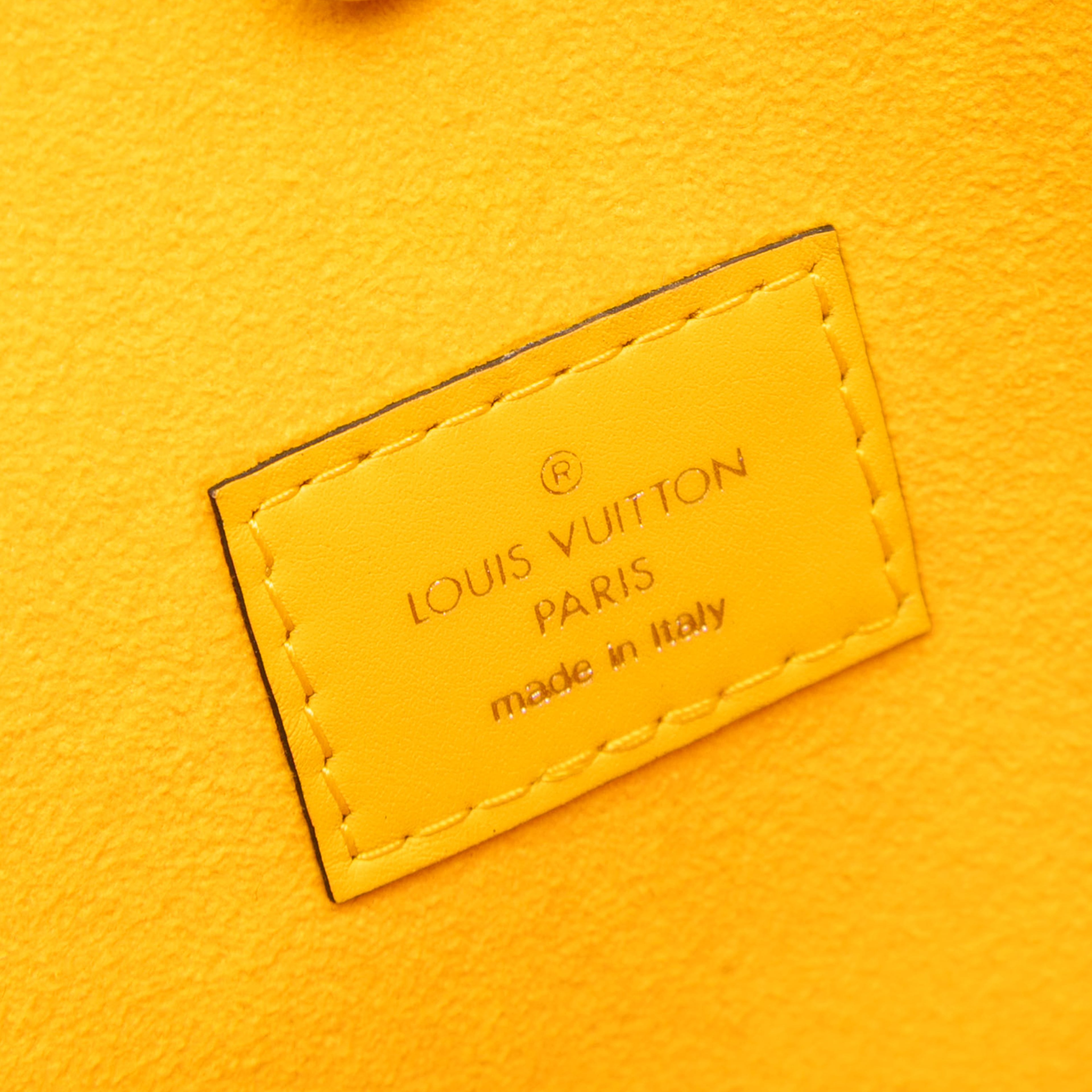 Louis Vuitton Epi Neverfull Mm, från Luxclusif, i färgen yellow. Klicka för att öppna bilden i stort format