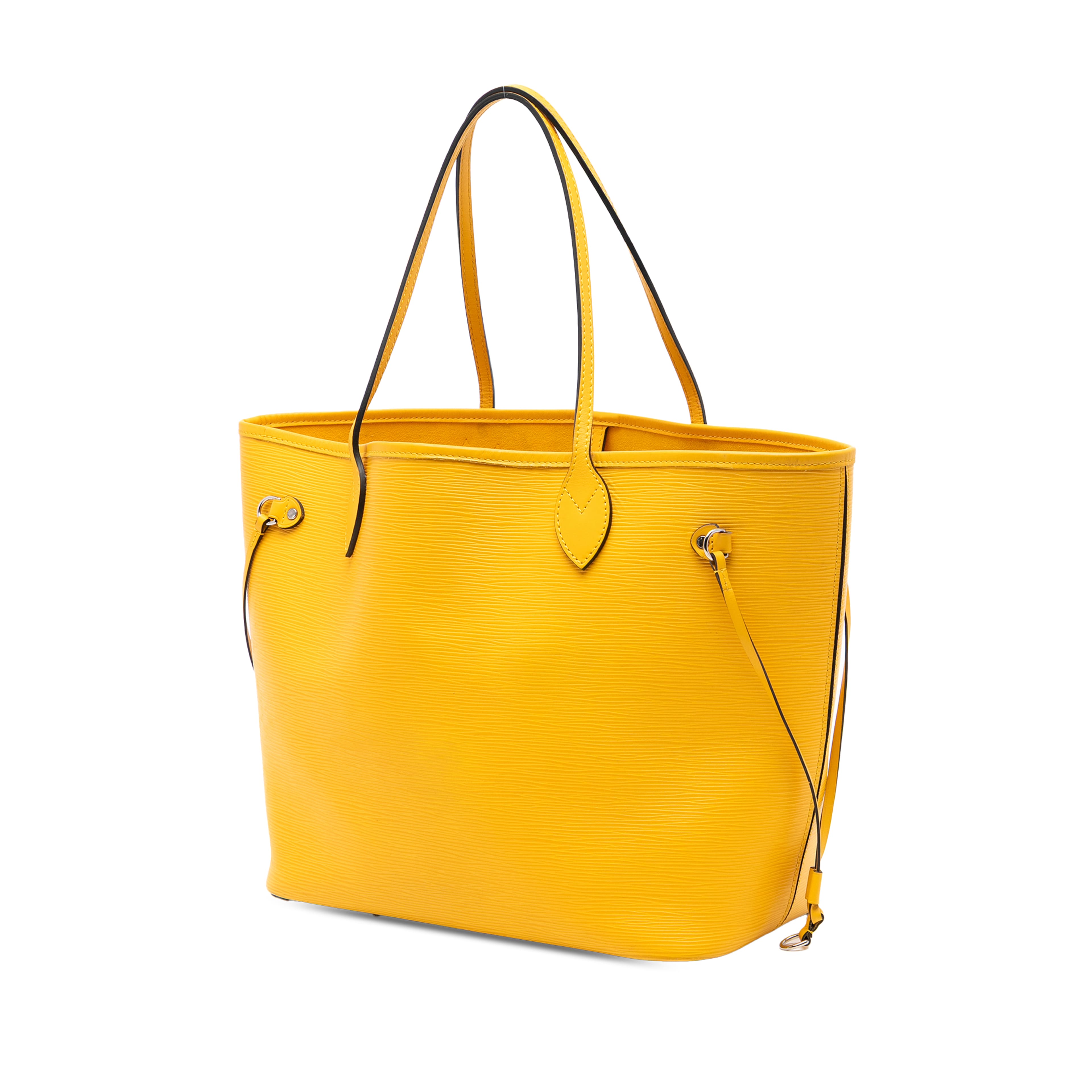 Louis Vuitton Epi Neverfull Mm, från Luxclusif, i färgen yellow. Klicka för att öppna bilden i stort format