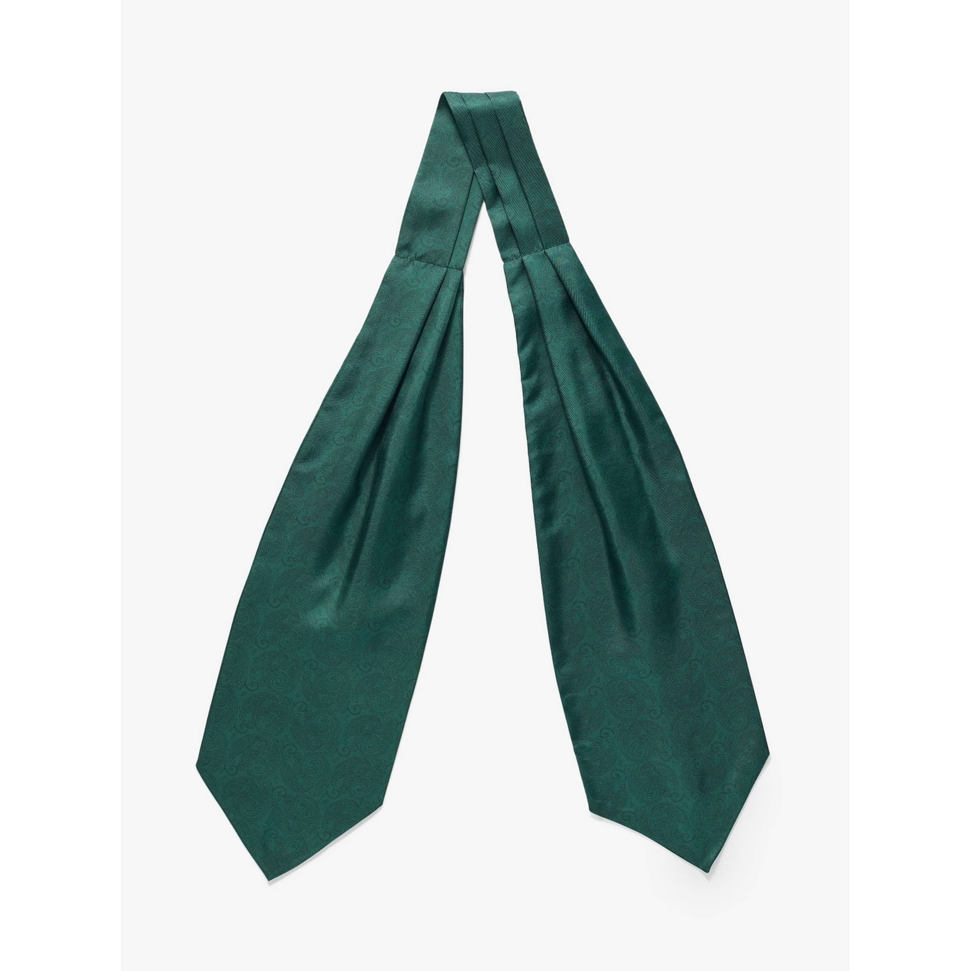 Silk Double Pointed Ascot Formal