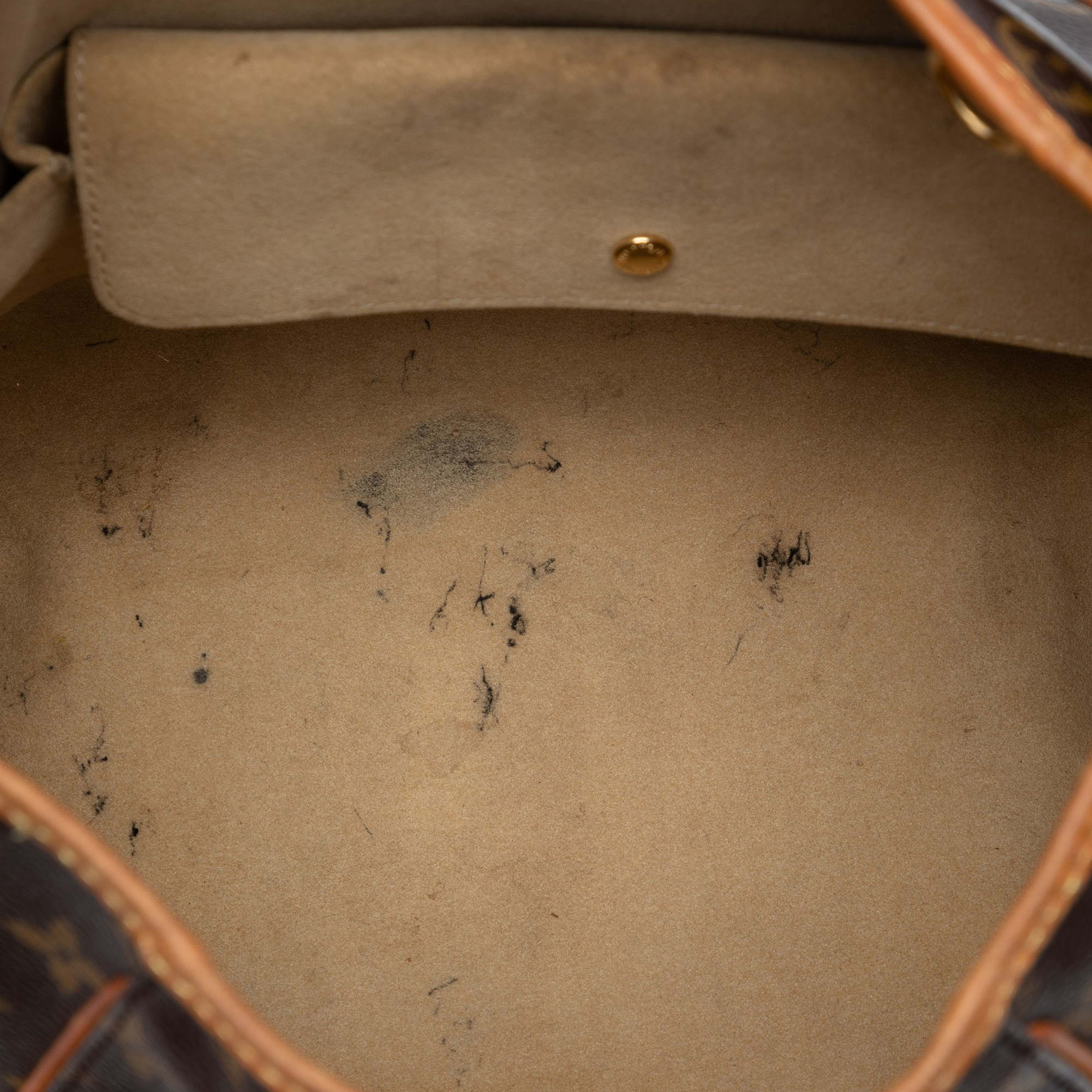 Louis Vuitton Monogram Galliera Pm, från Luxclusif, i färgen brown. Klicka för att öppna bilden i stort format