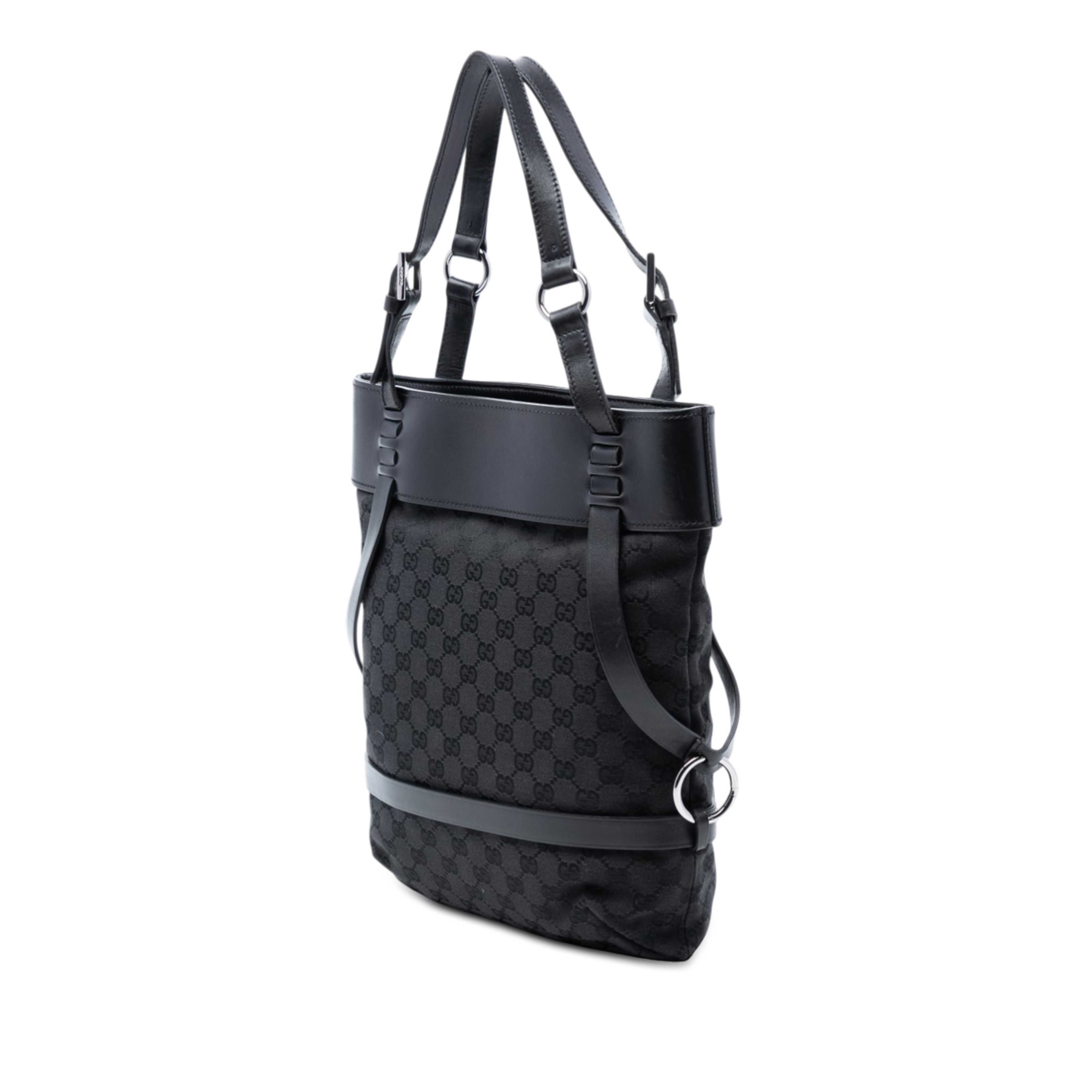 Gucci Gg Canvas Tote, från Luxclusif, i färgen black. Klicka för att öppna bilden i stort format