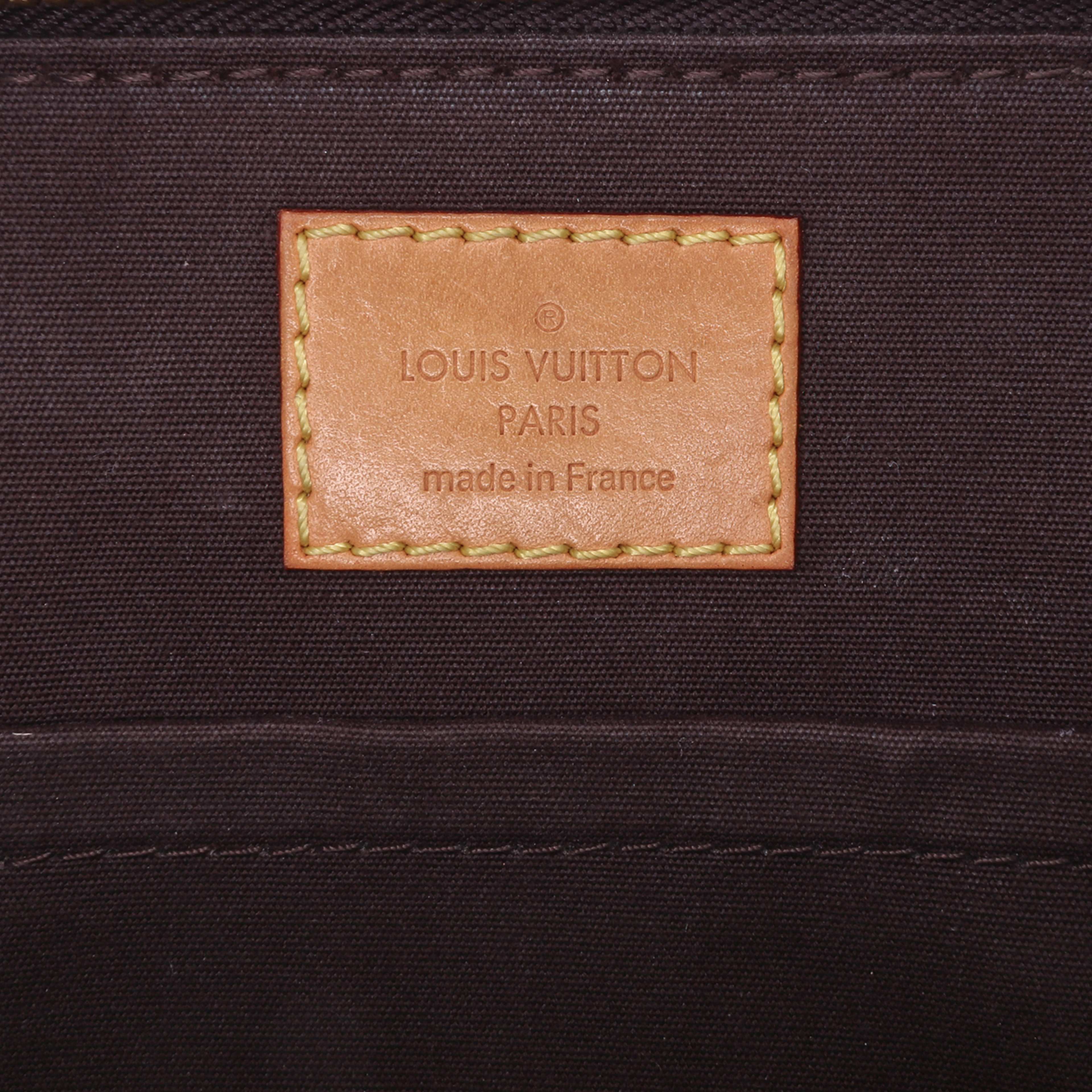Louis Vuitton Monogram Vernis Alma Bb