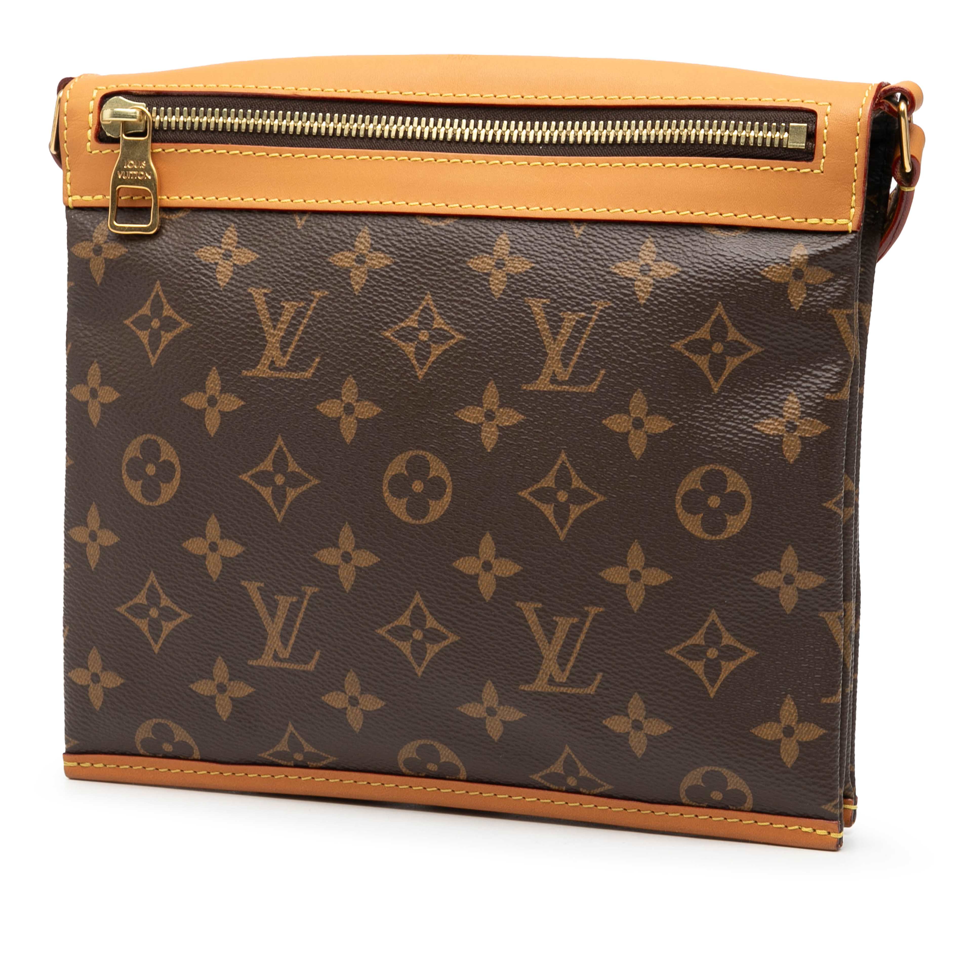 Louis Vuitton Monogram Saumur Messenger Pm, från Luxclusif, i färgen brown. Klicka för att öppna bilden i stort format