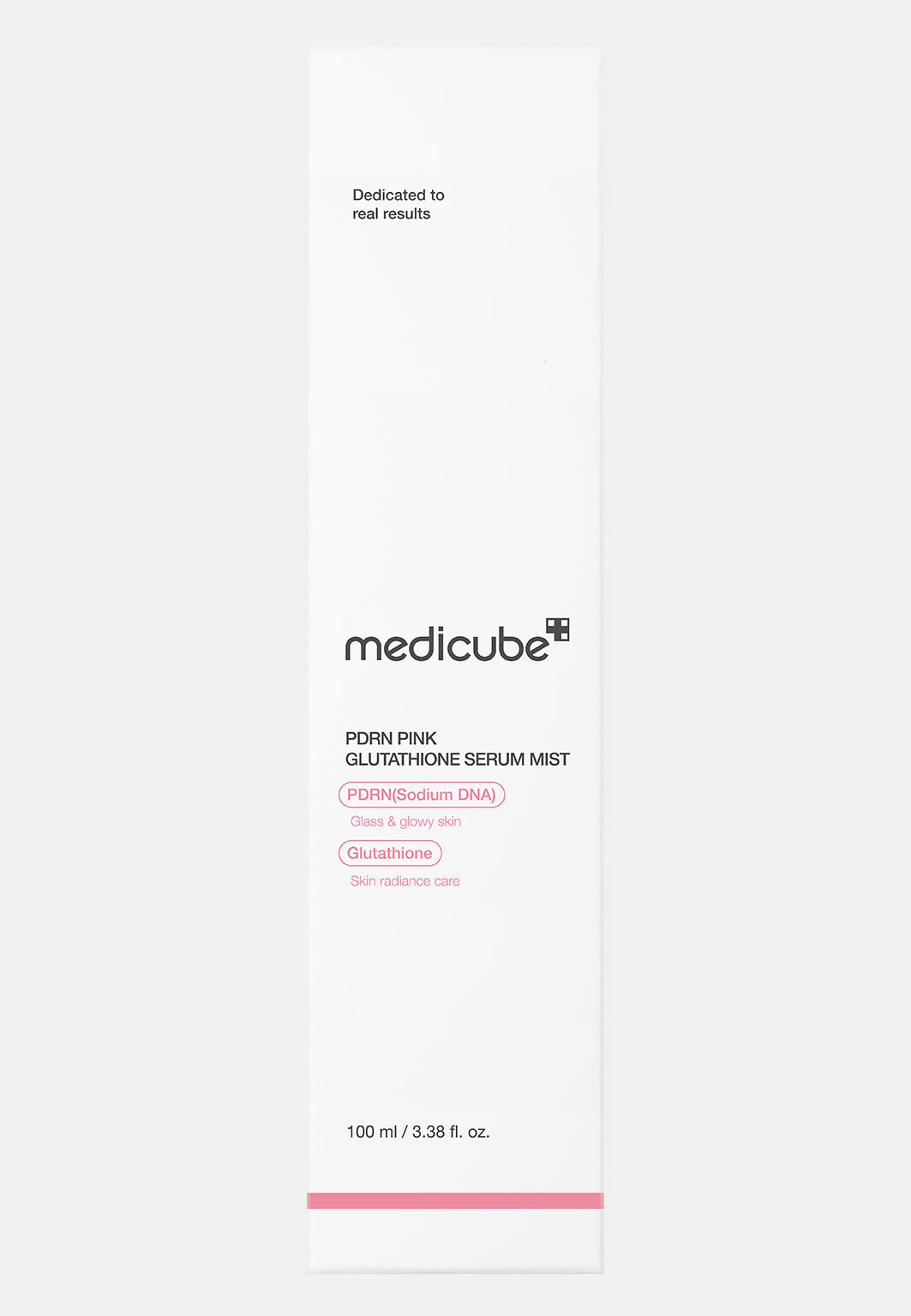 Pdrn Pink Glutathione Serum Mist, från Medicube. Klicka för att öppna bilden i stort format