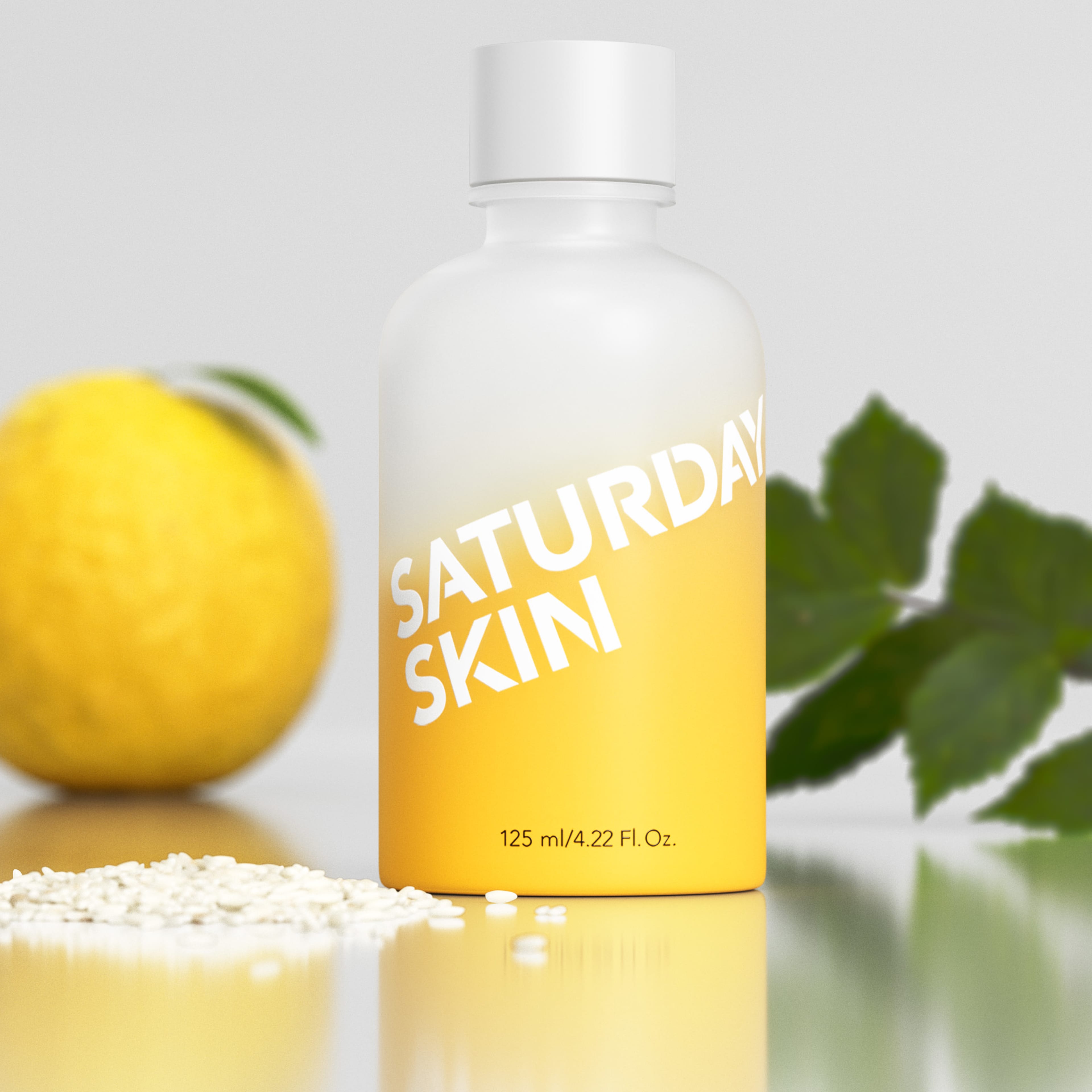 Yuzu Vitamin C Brightening Toner 125ml, från Saturday Skin. Klicka för att öppna bilden i stort format
