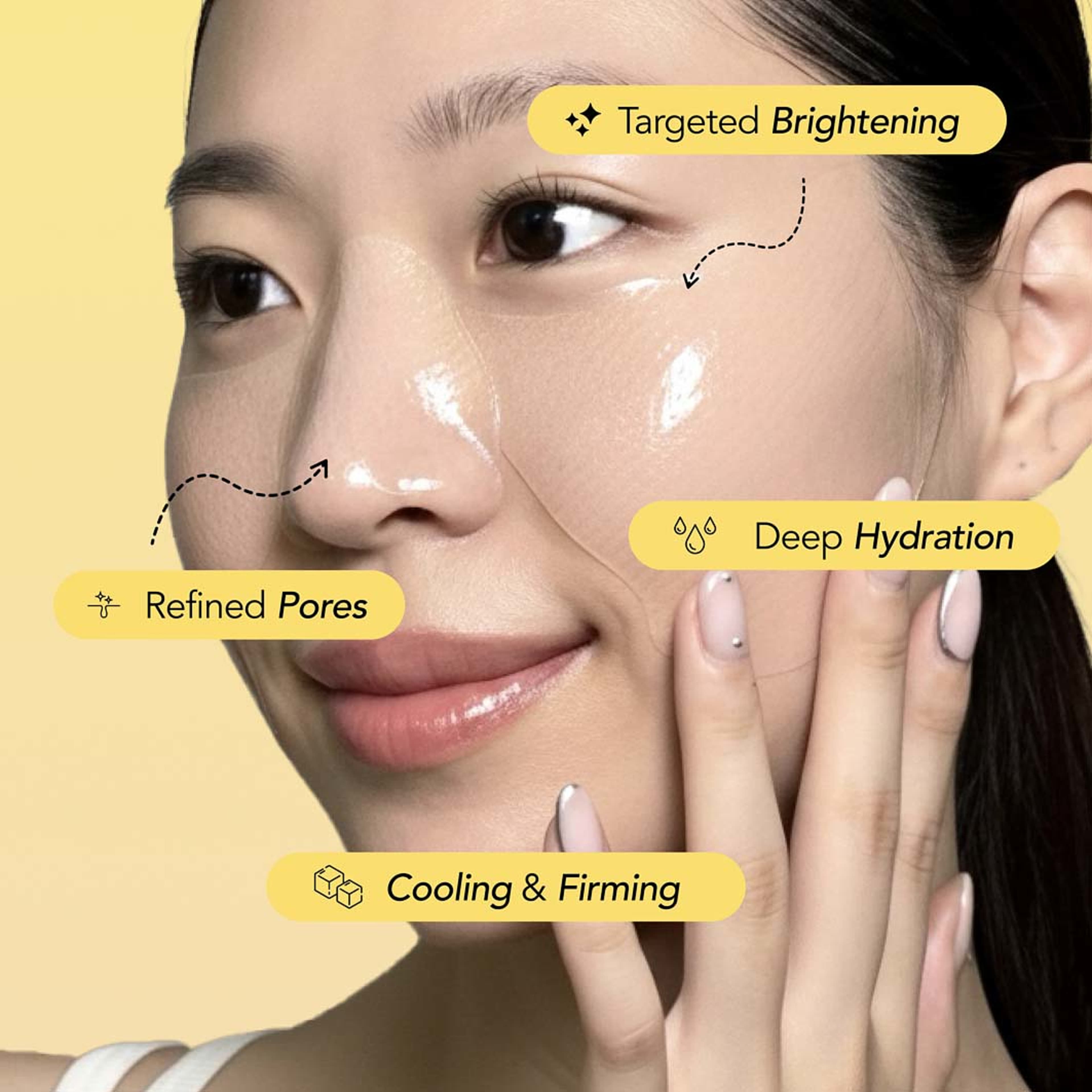 Yuzu Vitamin C Butterfly Hydrogel Mask, från Saturday Skin. Klicka för att öppna bilden i stort format