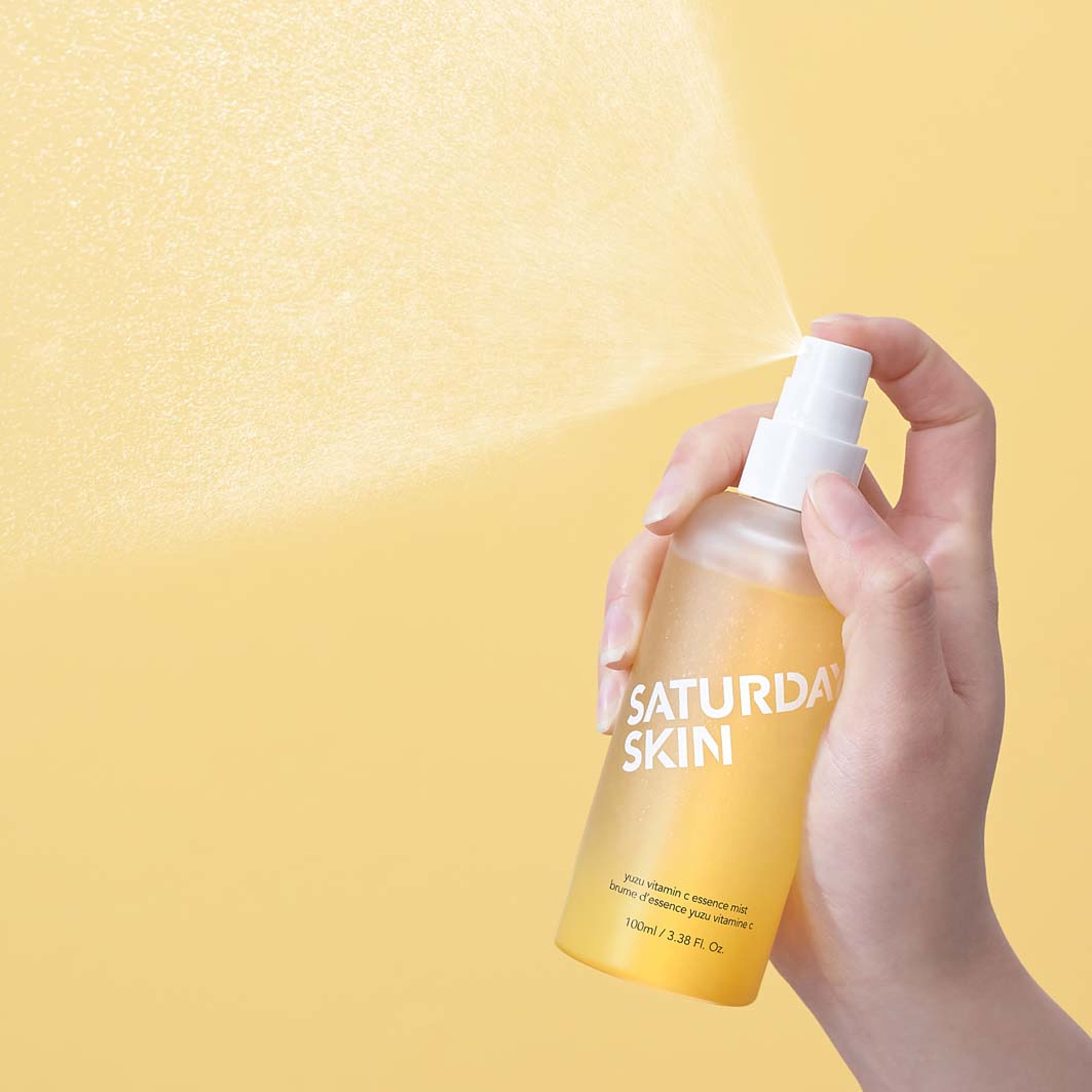 Yuzu Vitamin C Essence Face Mist, från Saturday Skin. Klicka för att öppna bilden i stort format