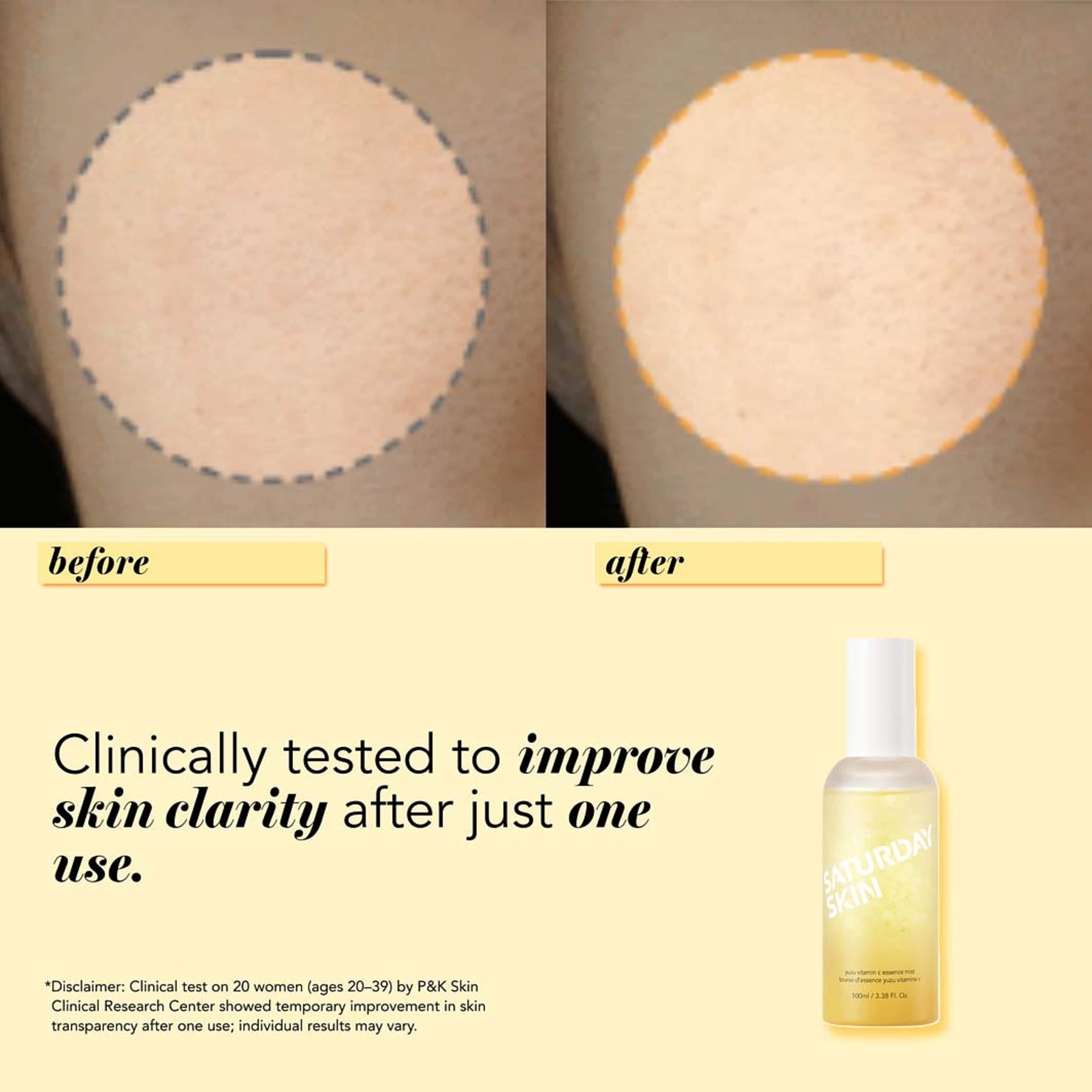Yuzu Vitamin C Essence Face Mist, från Saturday Skin. Klicka för att öppna bilden i stort format