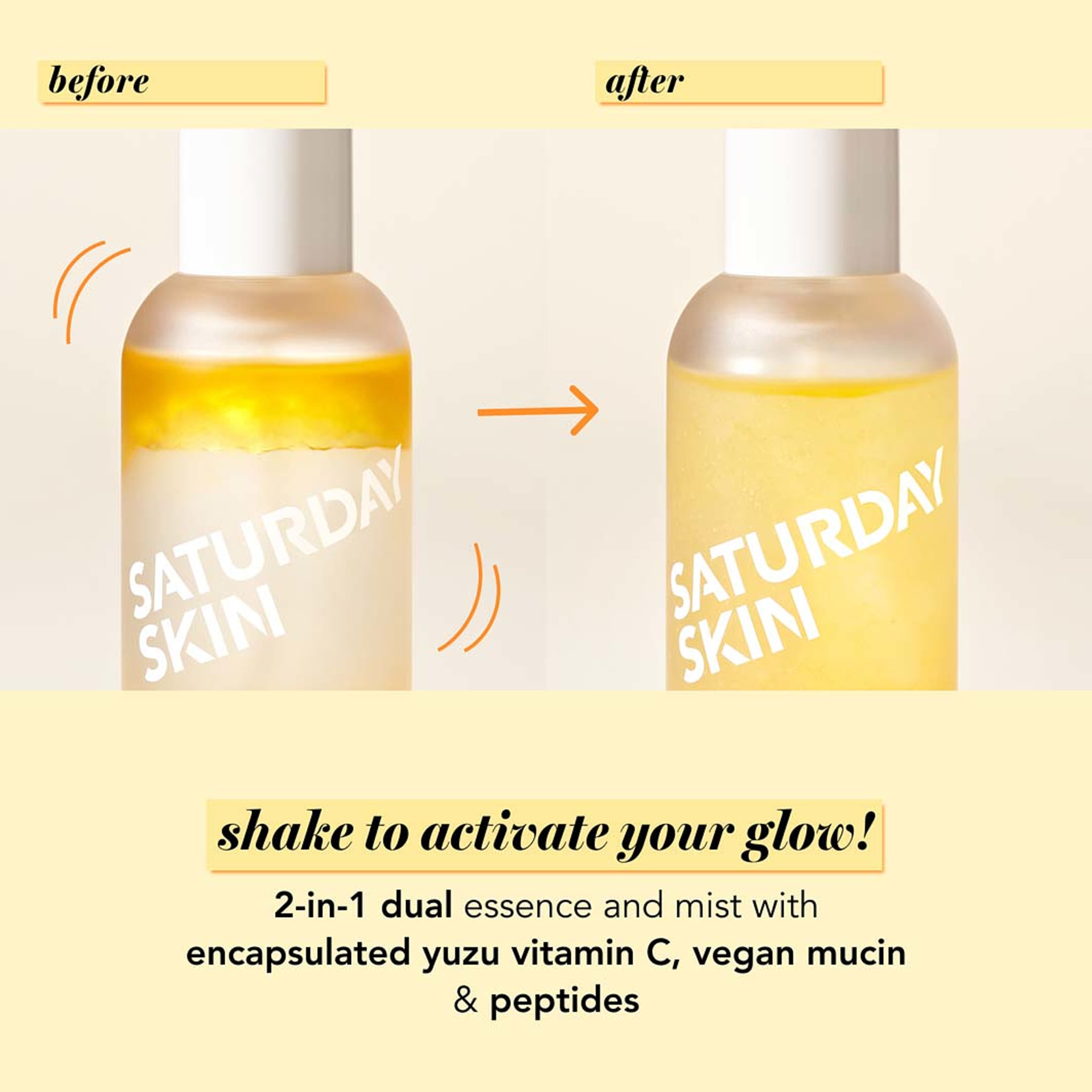 Yuzu Vitamin C Essence Face Mist, från Saturday Skin. Klicka för att öppna bilden i stort format