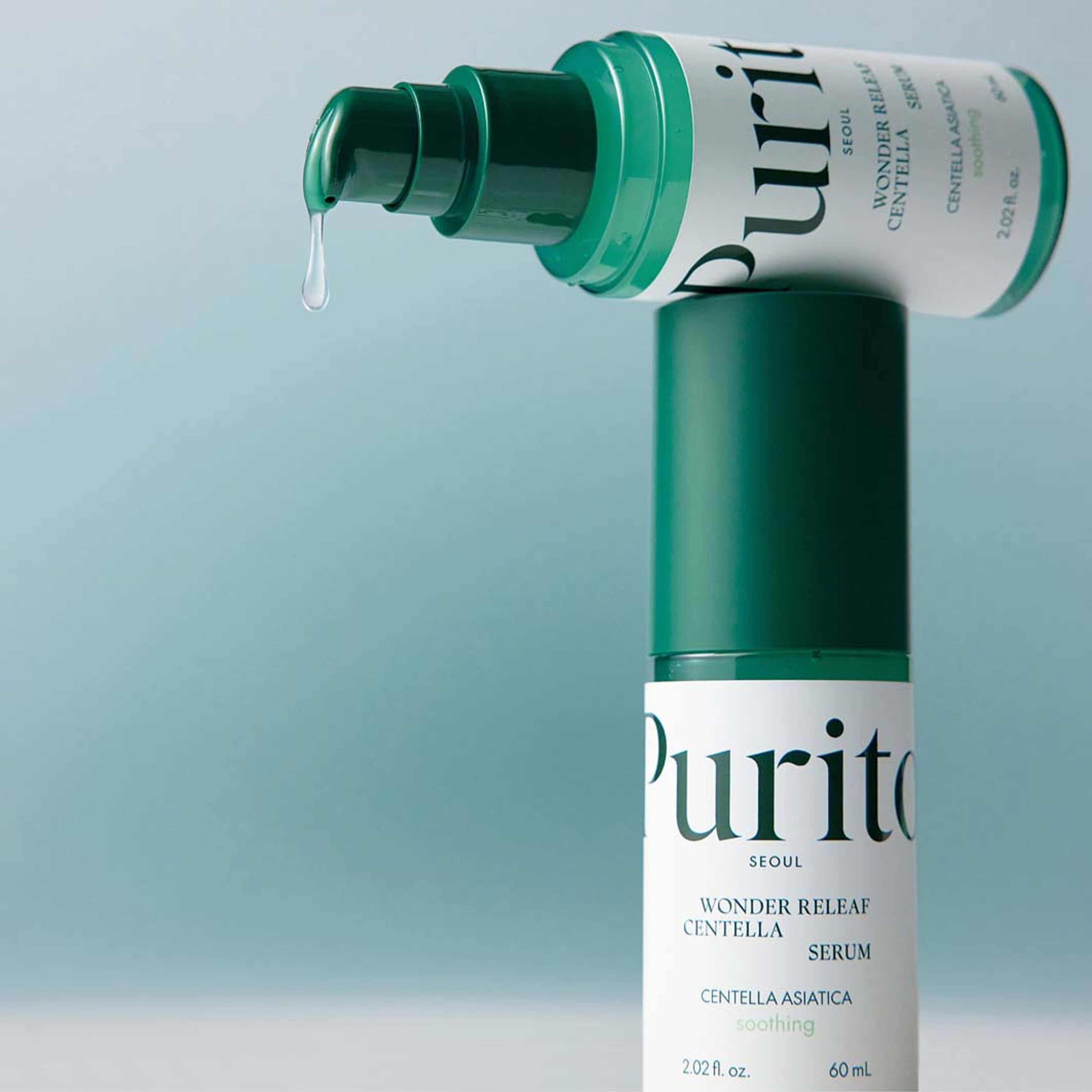 Wonder Releaf Centella Serum, från Purito. Klicka för att öppna bilden i stort format