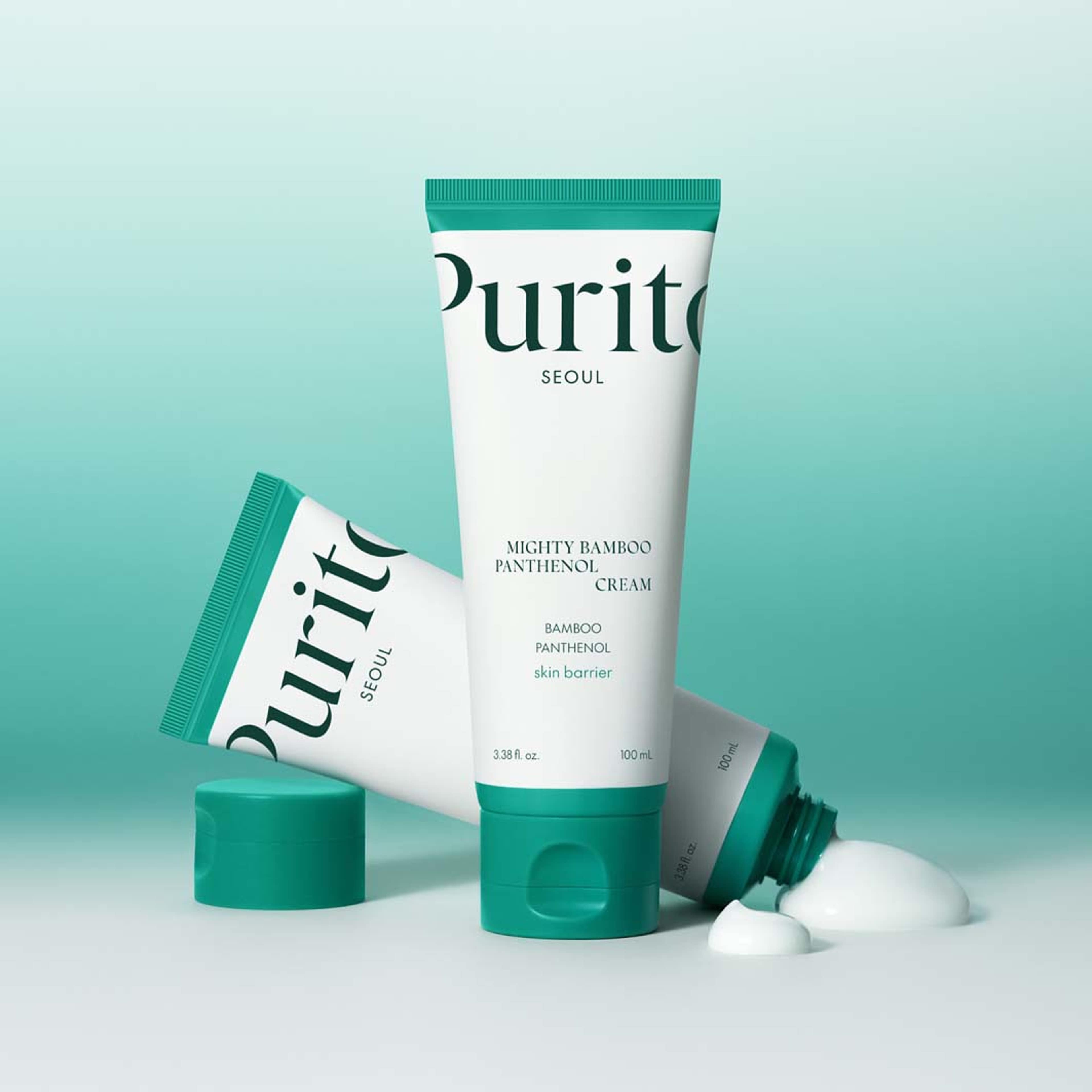 Mighty Bamboo Panthenol Cream, från Purito. Klicka för att öppna bilden i stort format