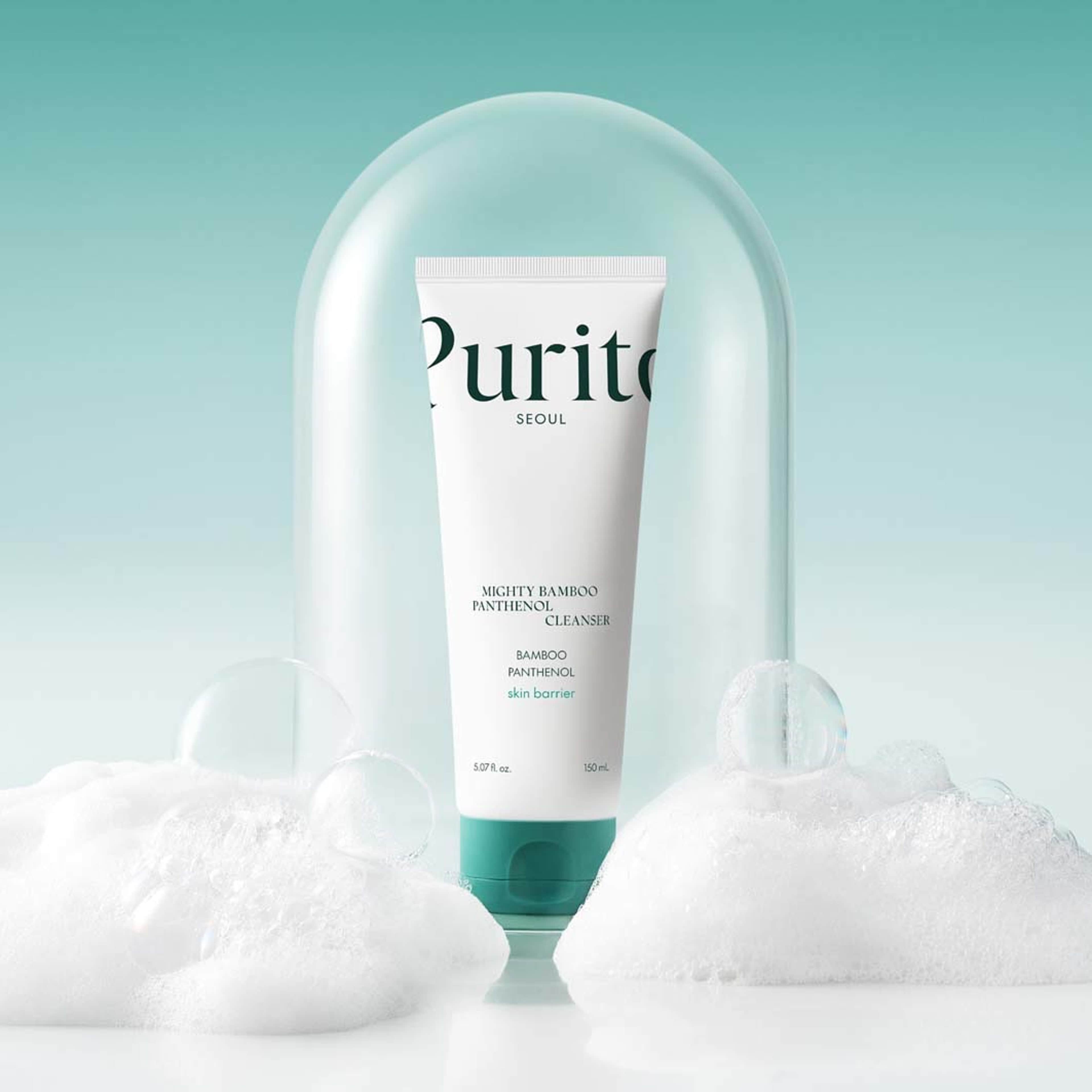 Mighty Bamboo Panthenol Cleanser, från Purito. Klicka för att öppna bilden i stort format