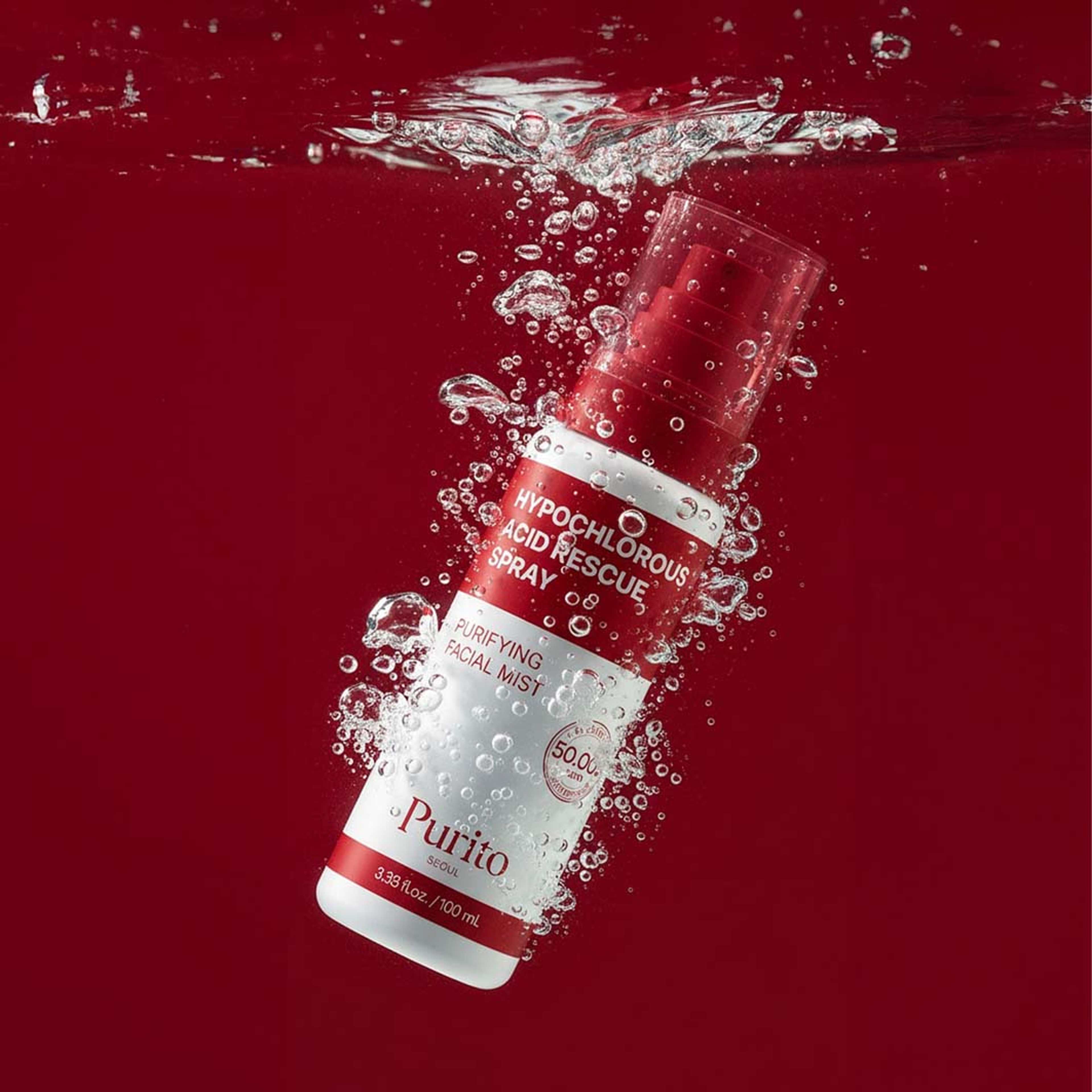 Hypochlorous Acid Rescue Spray, från Purito. Klicka för att öppna bilden i stort format