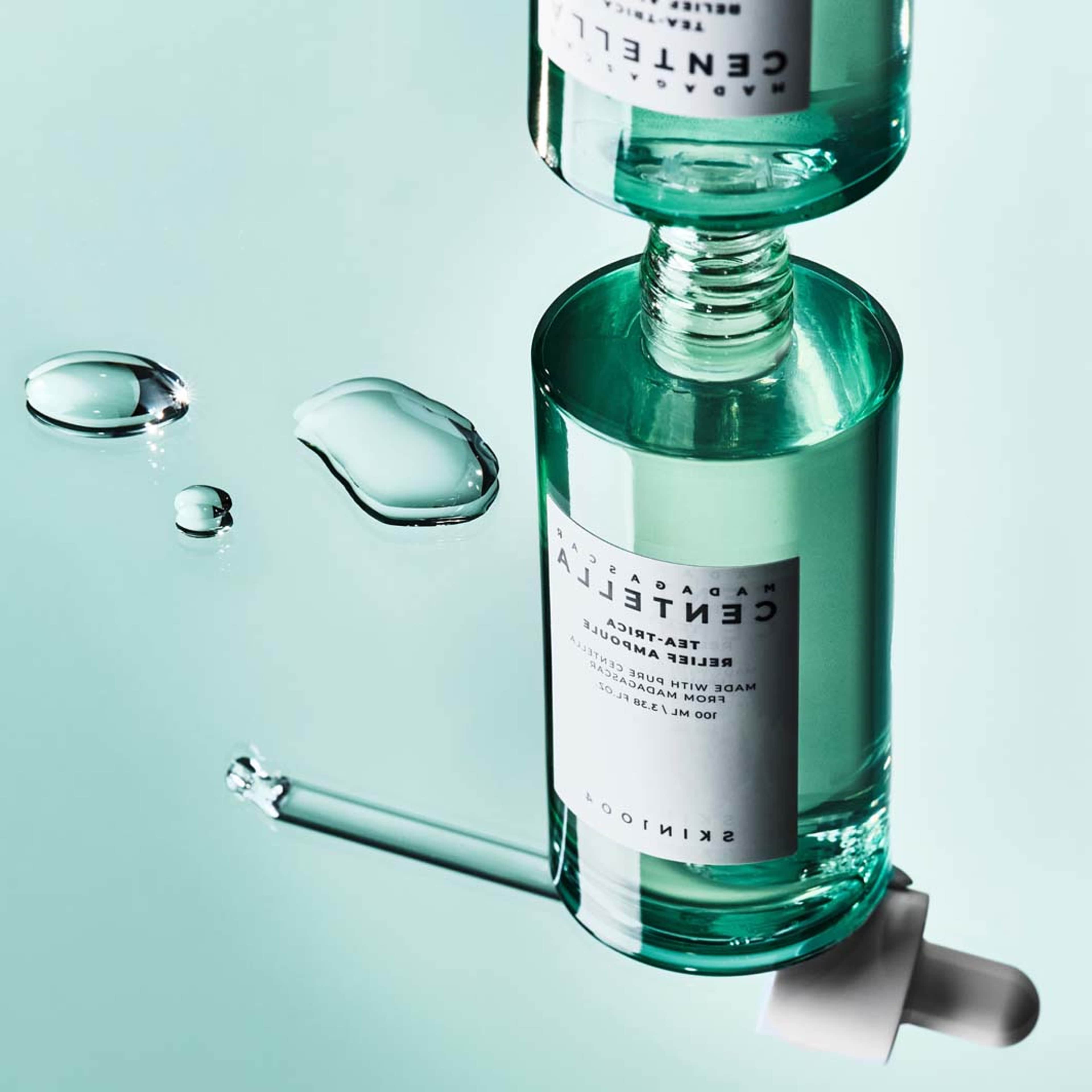 Madagascar Centella Tea-Trica Relief Ampoule, från SKIN1004. Klicka för att öppna bilden i stort format