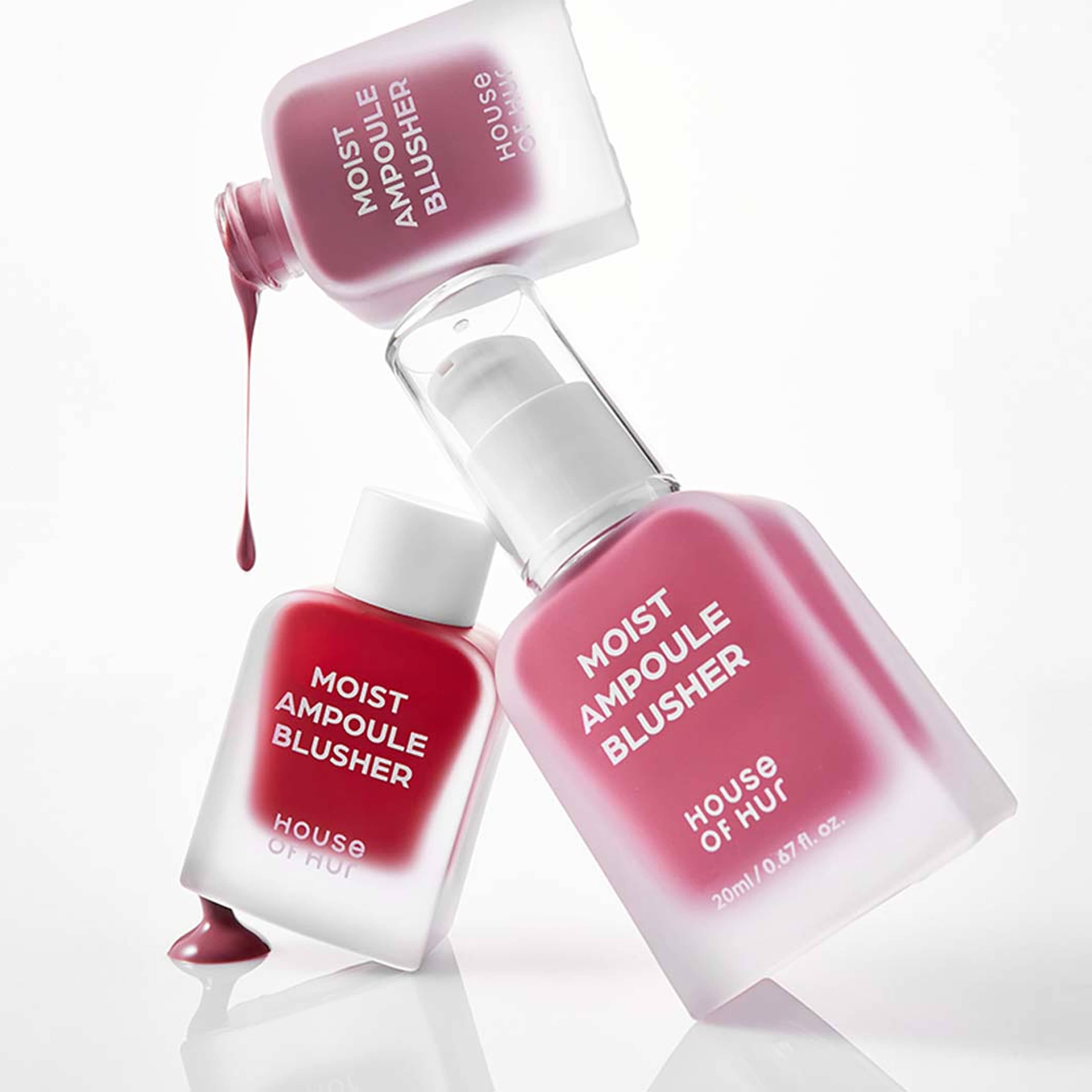 Moist Ampoule Blusher, från House of Hur, i färgen Cherry Blossom. Klicka för att öppna bilden i stort format