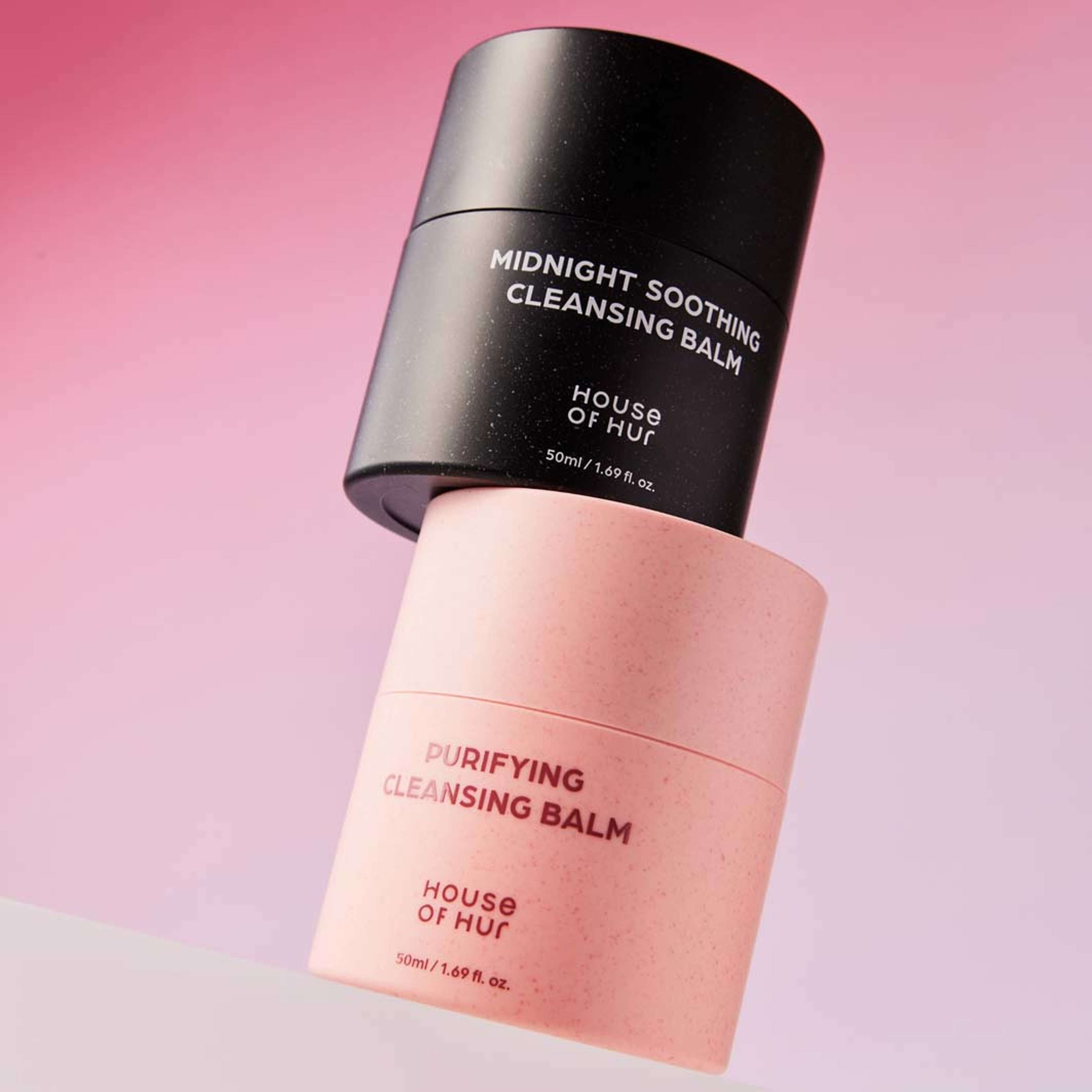 Midnight Soothing Cleansing Balm 50ml, från House of Hur. Klicka för att öppna bilden i stort format