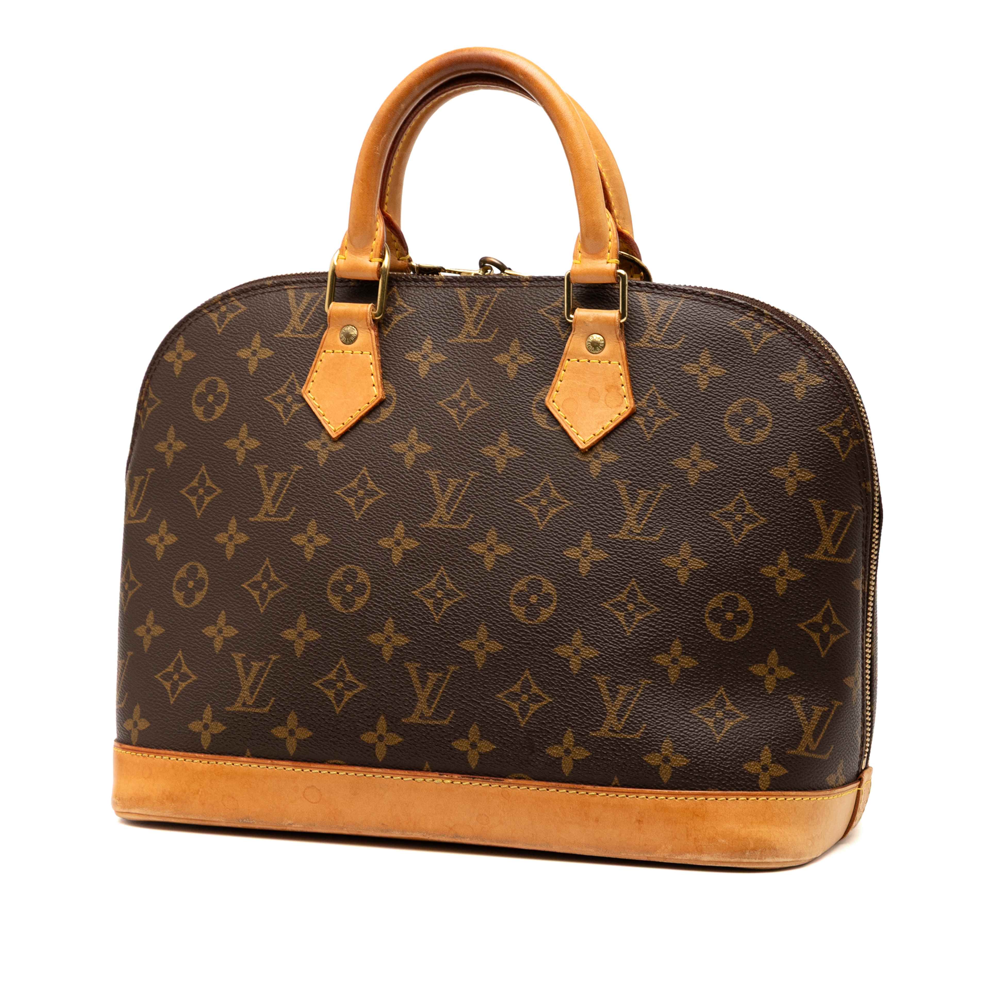 Louis Vuitton Monogram Alma Pm, från Luxclusif, i färgen brown. Klicka för att öppna bilden i stort format