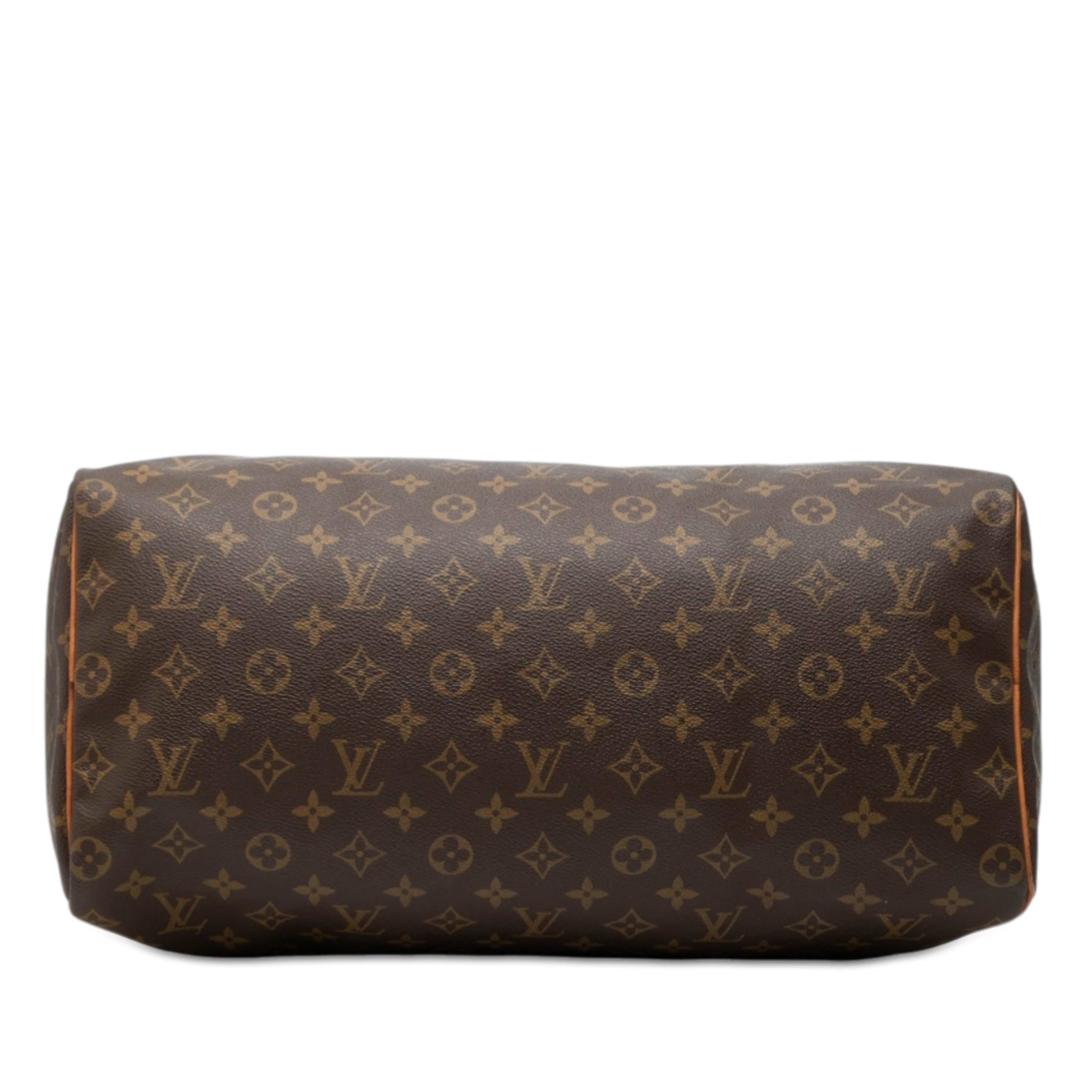 Louis Vuitton Monogram Speedy 40, från Luxclusif, i färgen brown. Klicka för att öppna bilden i stort format