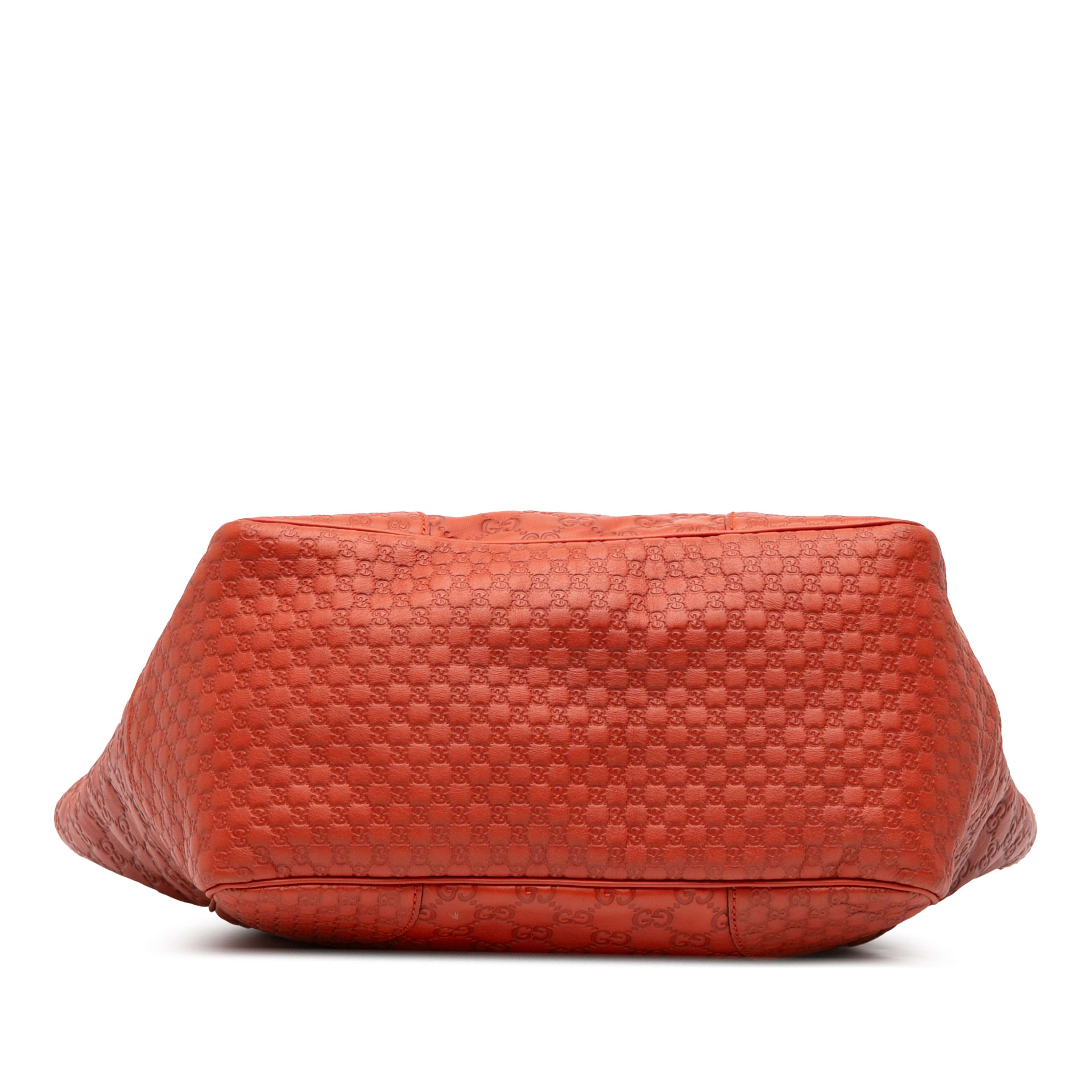 Gucci Guccissima Bree Tote, från Luxclusif, i färgen orange. Klicka för att öppna bilden i stort format