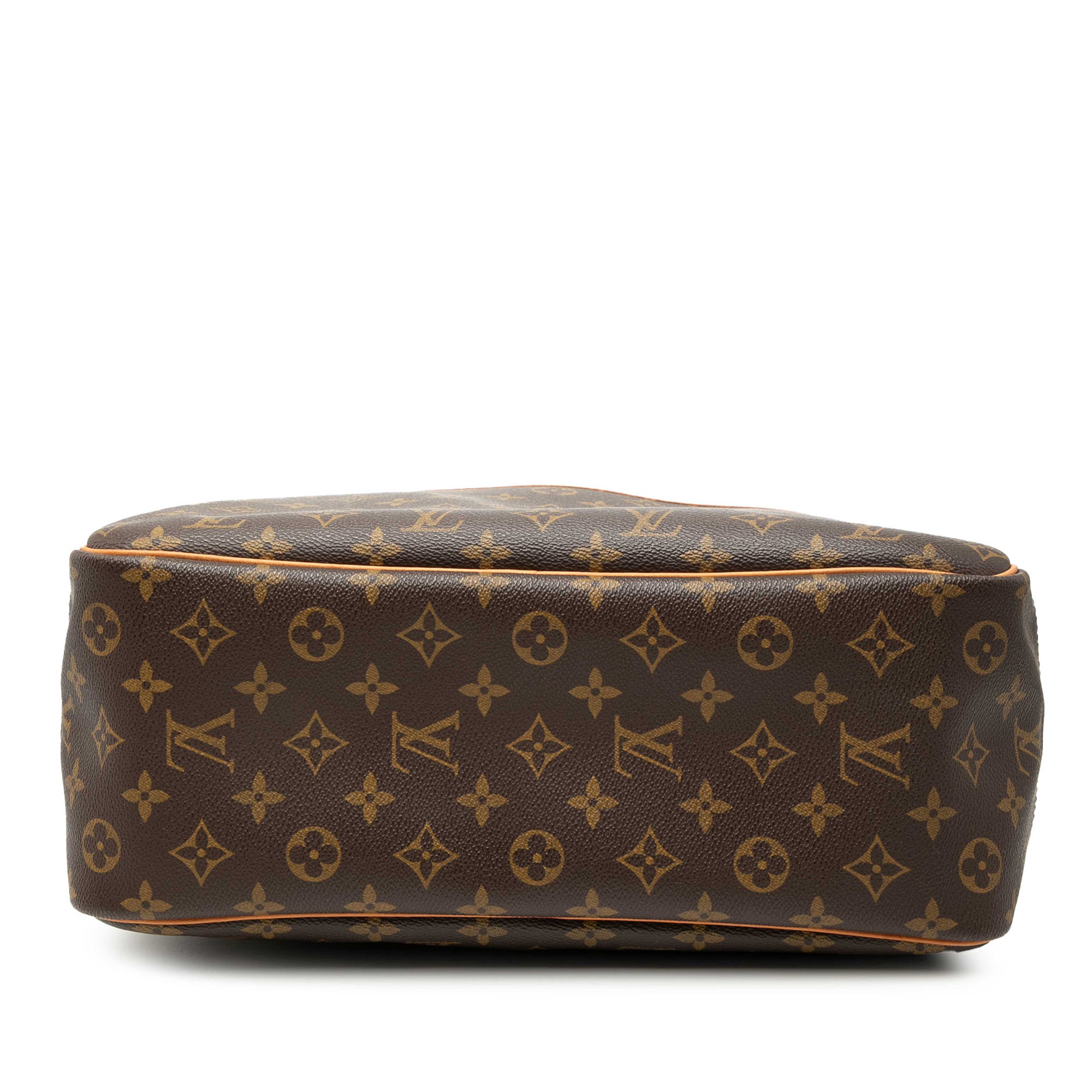 Louis Vuitton Monogram Deauville, från Luxclusif, i färgen brun. Klicka för att öppna bilden i stort format
