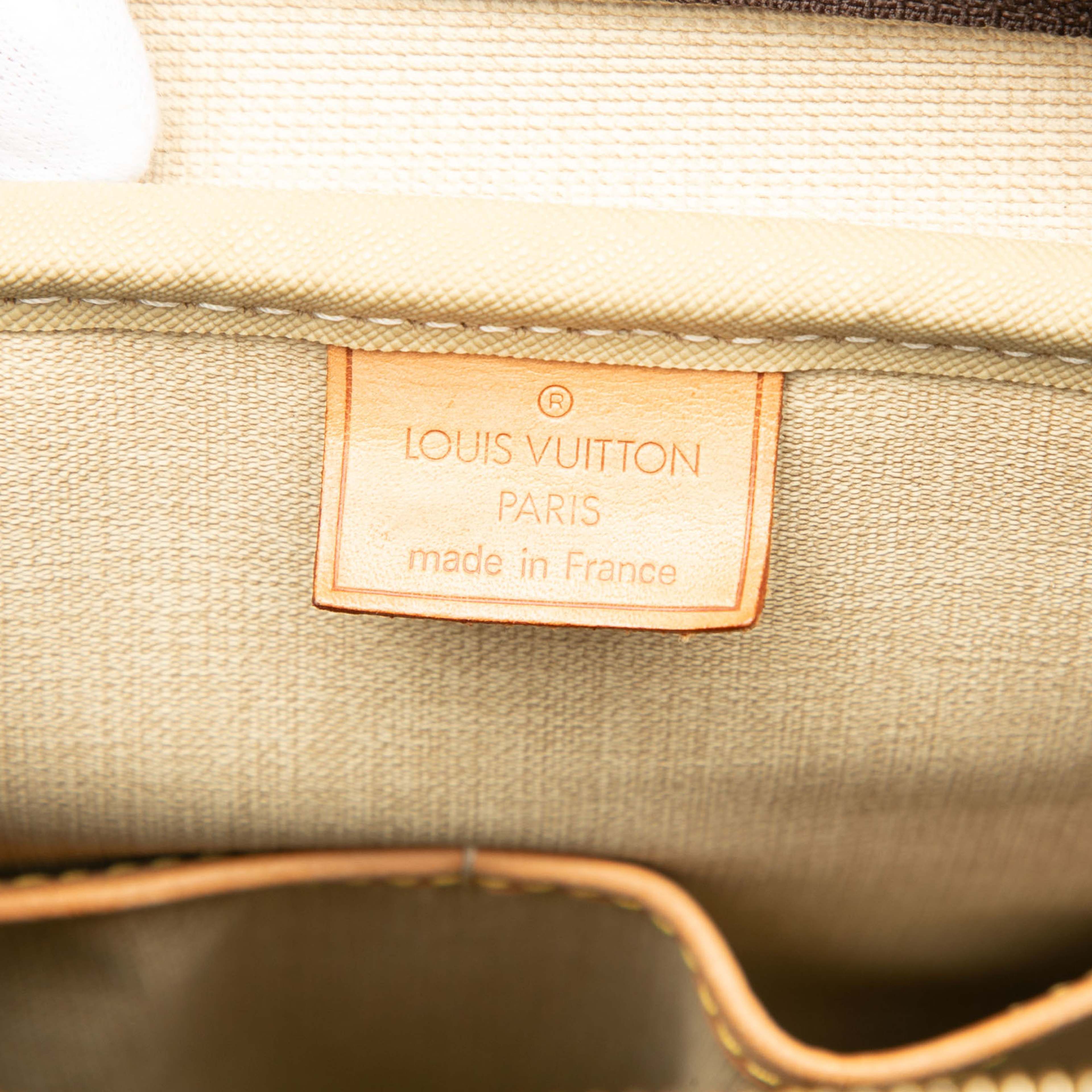 Louis Vuitton Monogram Deauville, från Luxclusif, i färgen brown. Klicka för att öppna bilden i stort format