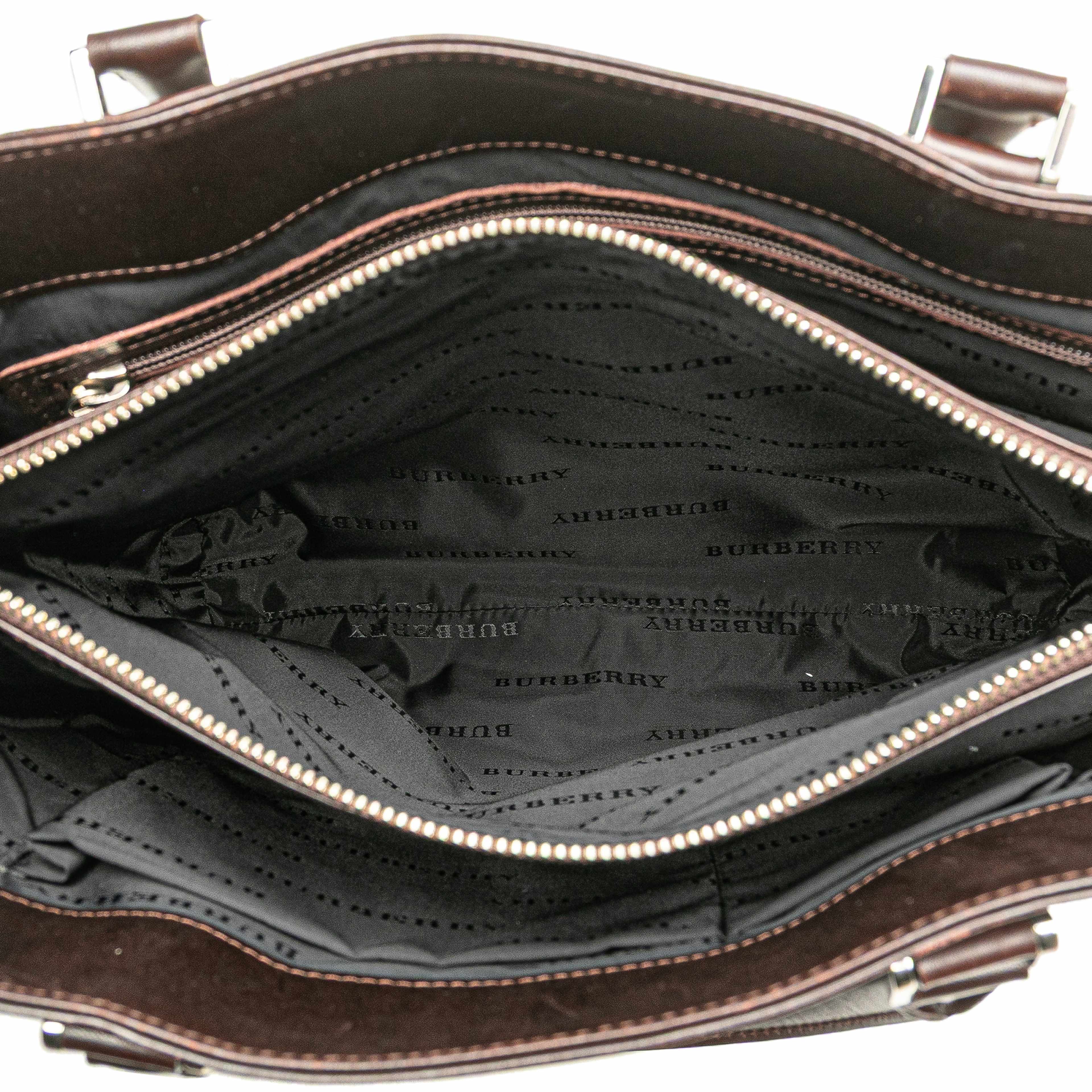 Burberry House Check Canvas Tote, från Luxclusif, i färgen beige. Klicka för att öppna bilden i stort format