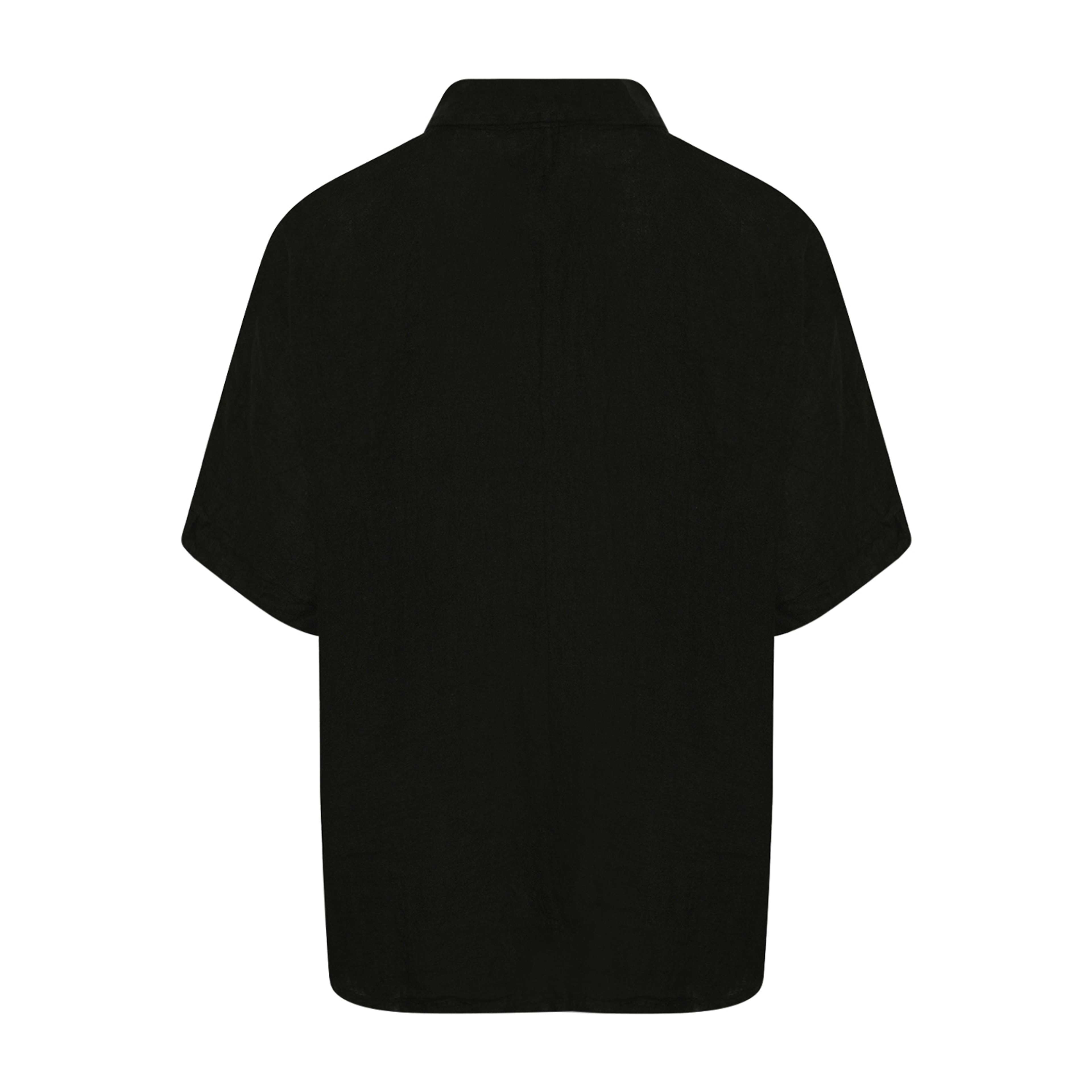 Abbi, Shirt, Linen - Black