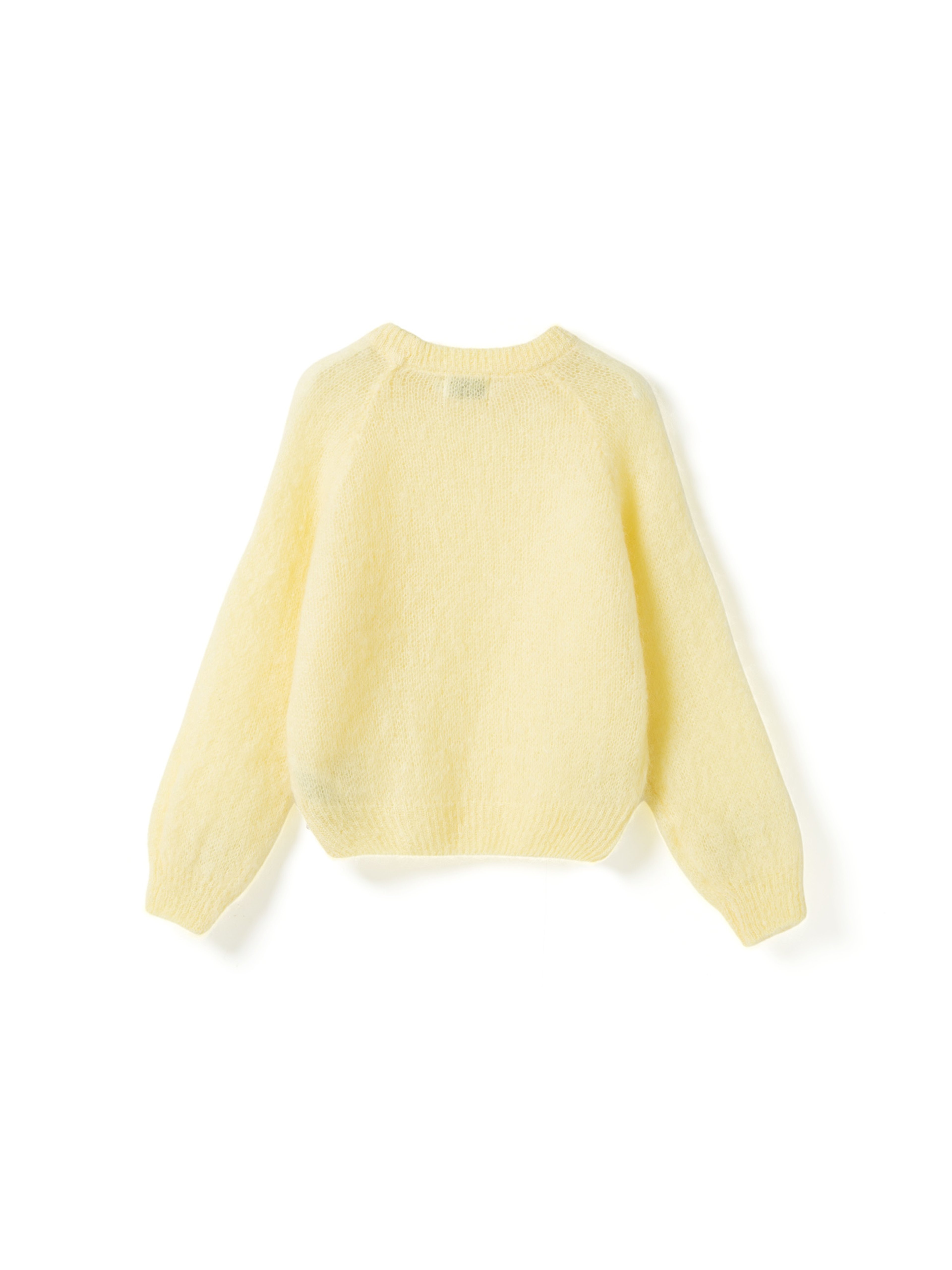 N-latora Mohair Knit, från Noella, i färgen light yellow. Klicka för att öppna bilden i stort format