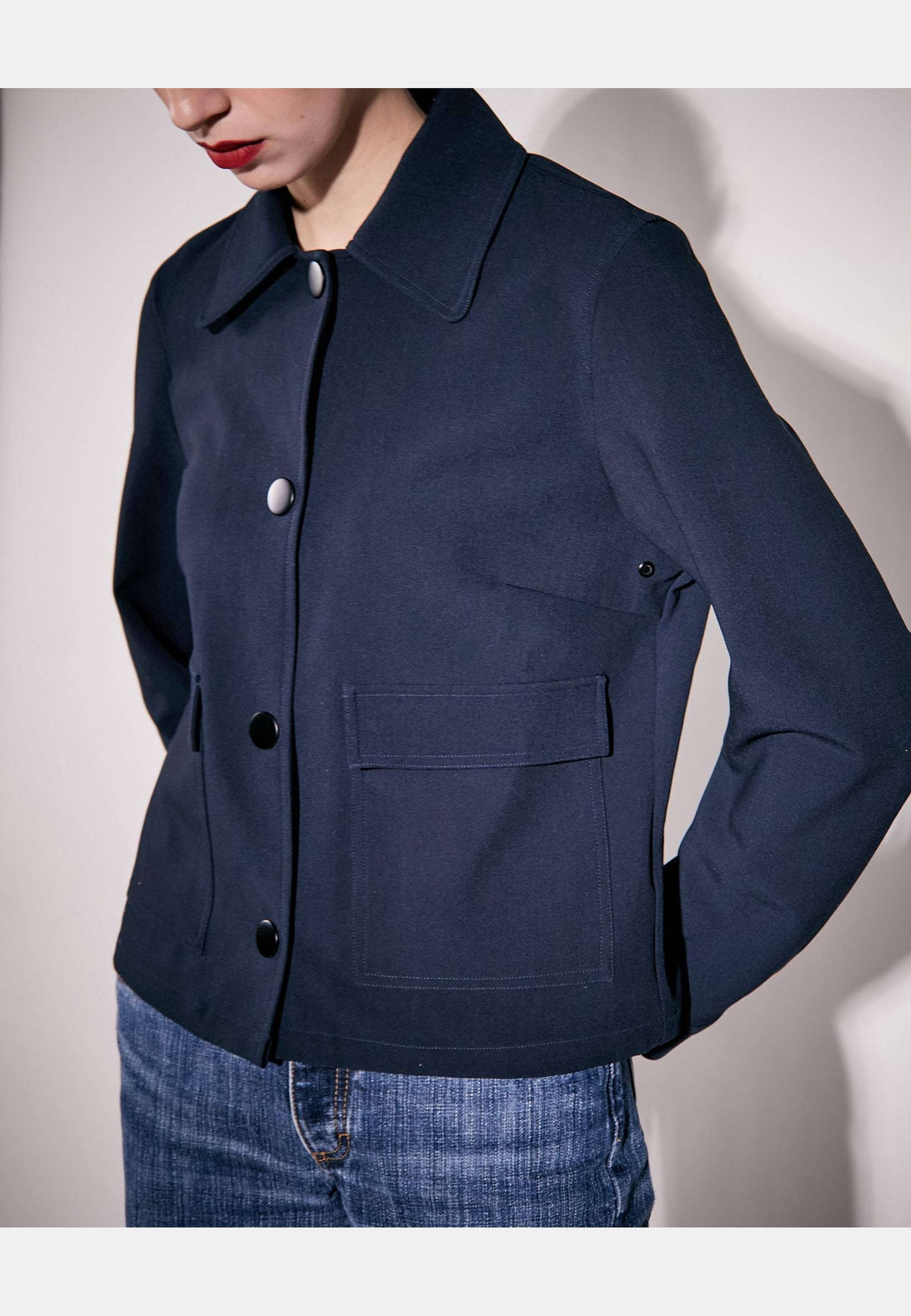 Sissel Dark Navy, från Brixtol Textiles, i färgen dark navy. Klicka för att öppna bilden i stort format
