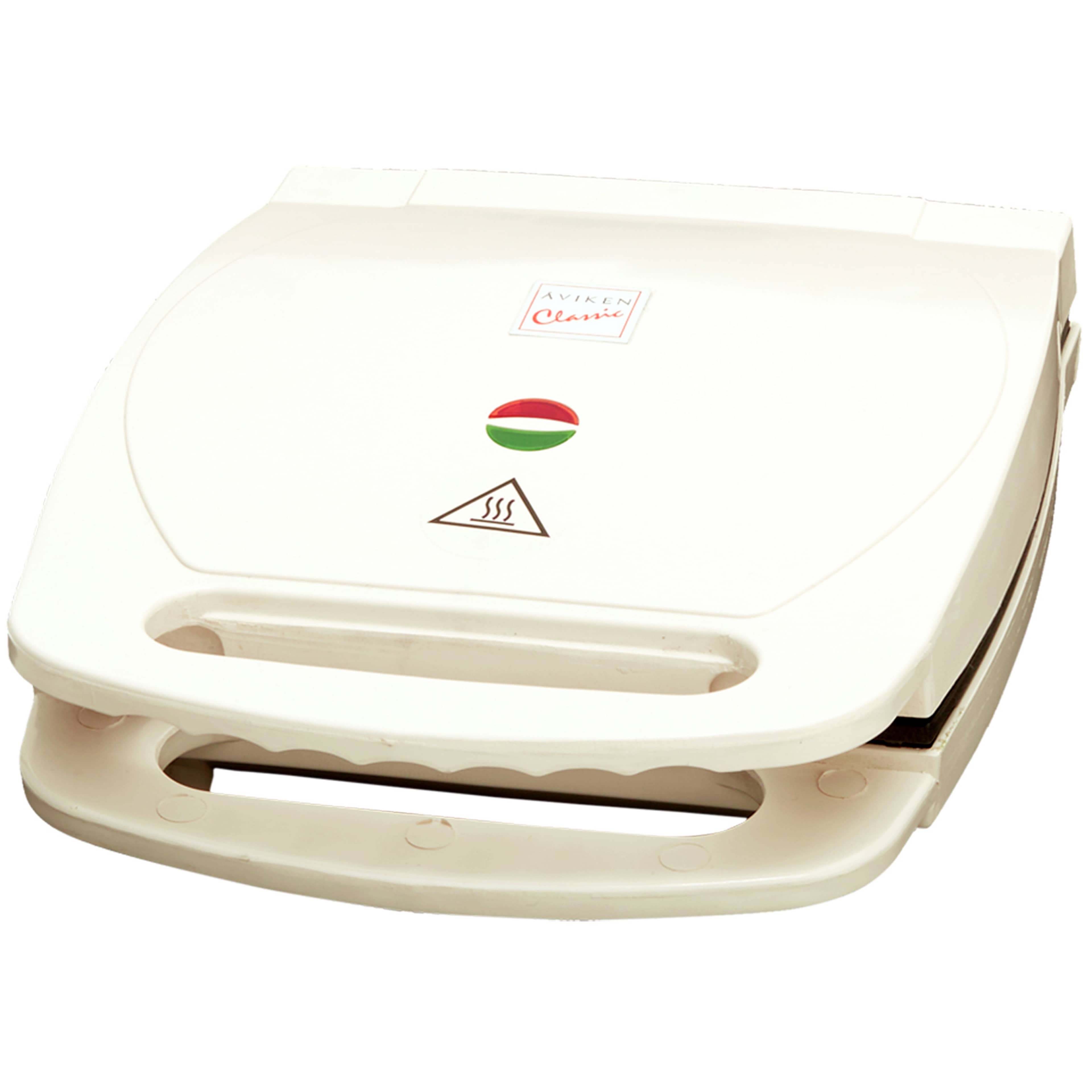 Våffeljärn Belgiskt Classic 902.2 Keramiskt, från Åviken, i färgen vit. Klicka för att öppna bilden i stort format