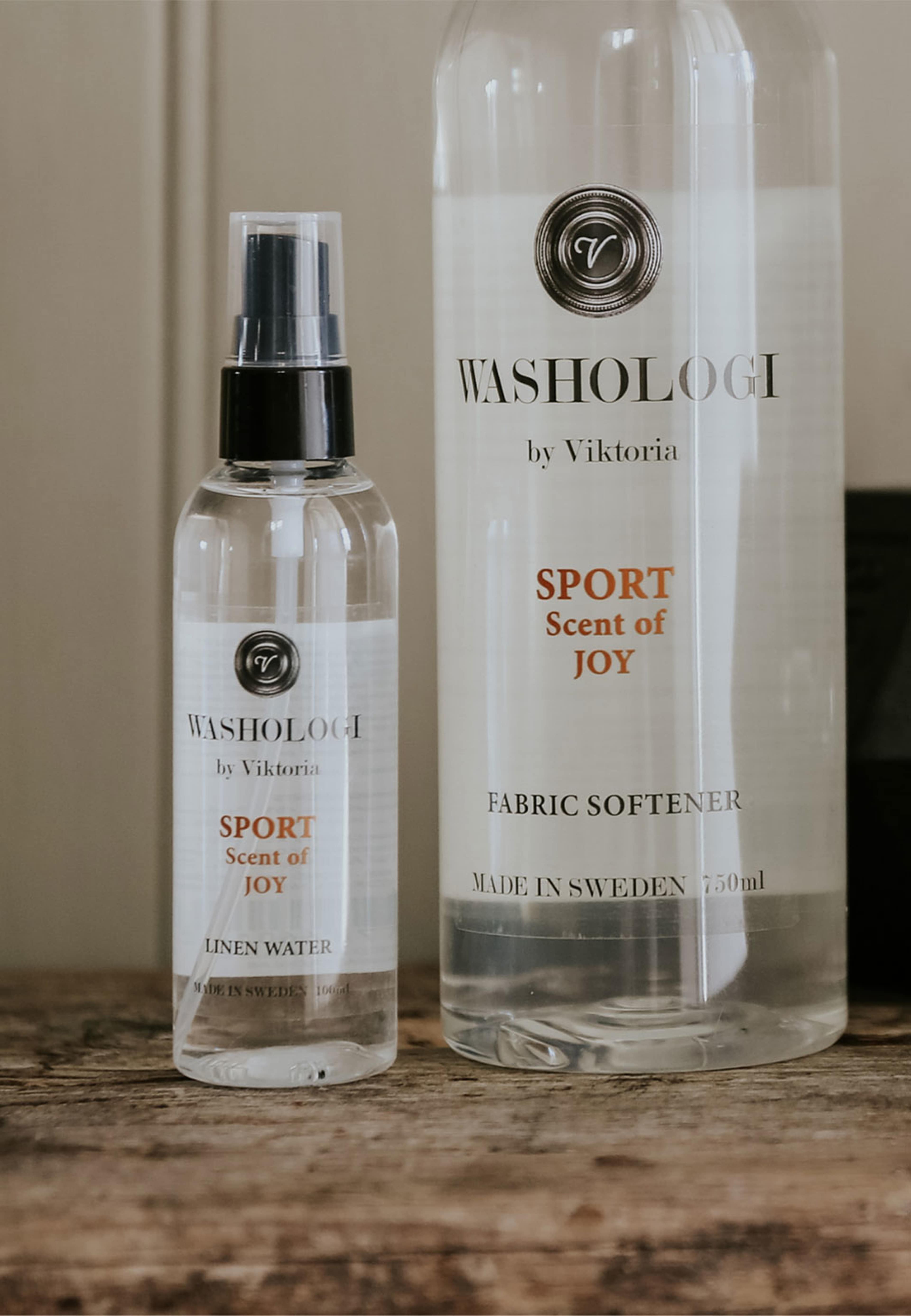 Linnevatten, Sport, 100 ml, från Washologi, i färgen Transparent. Klicka för att öppna bilden i stort format