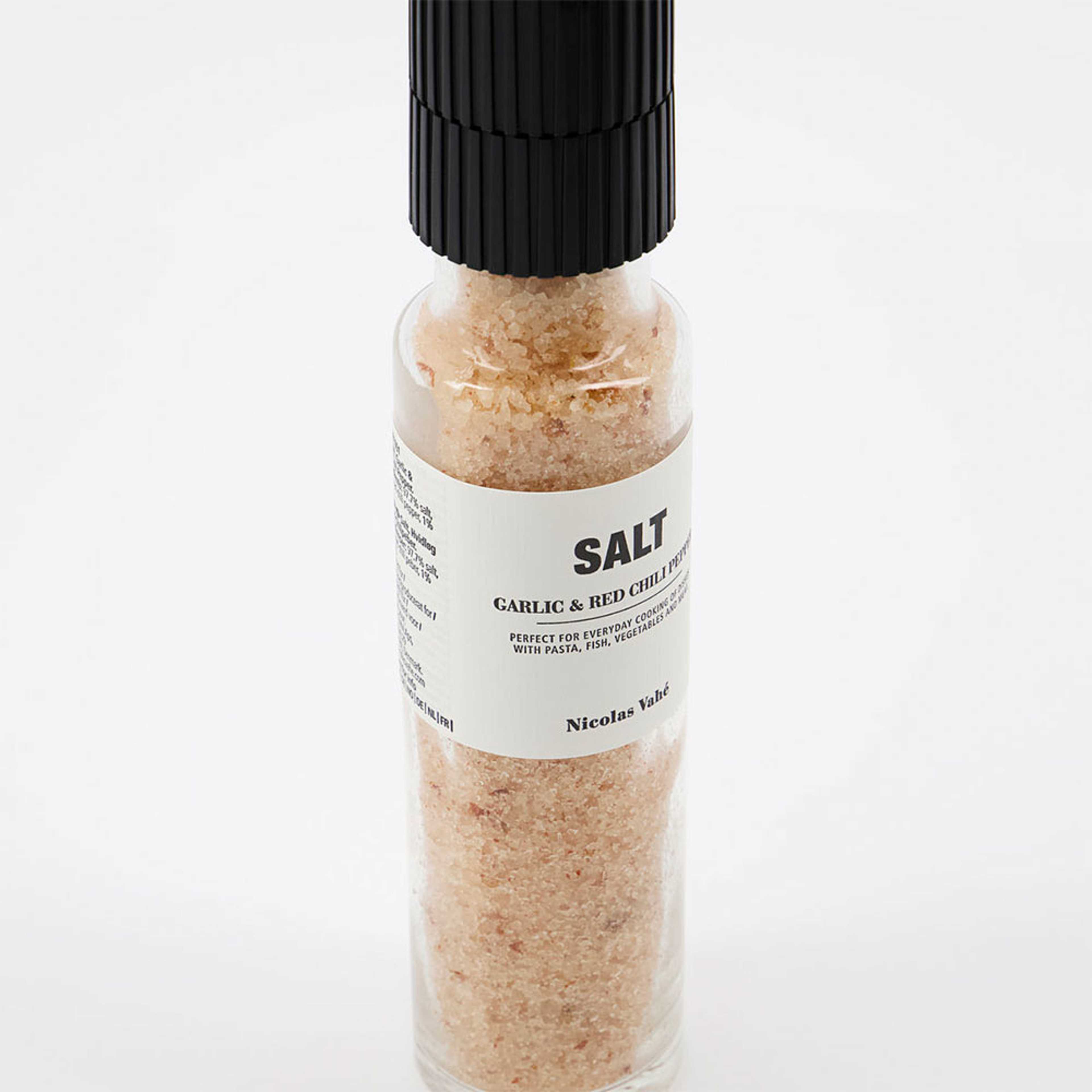 Salt, Garlic & Red Pepper
