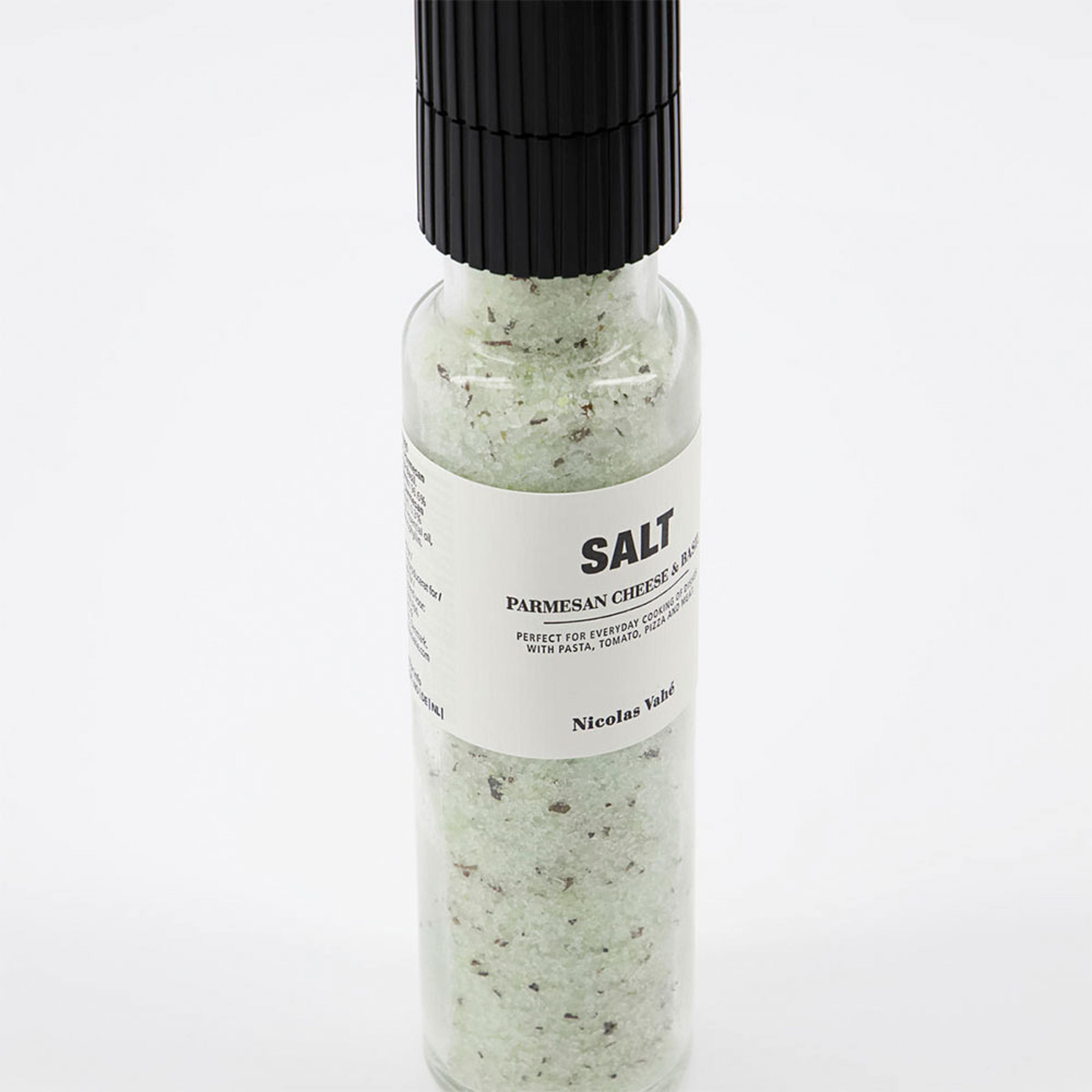 Salt, Parmesan Cheese & Basil