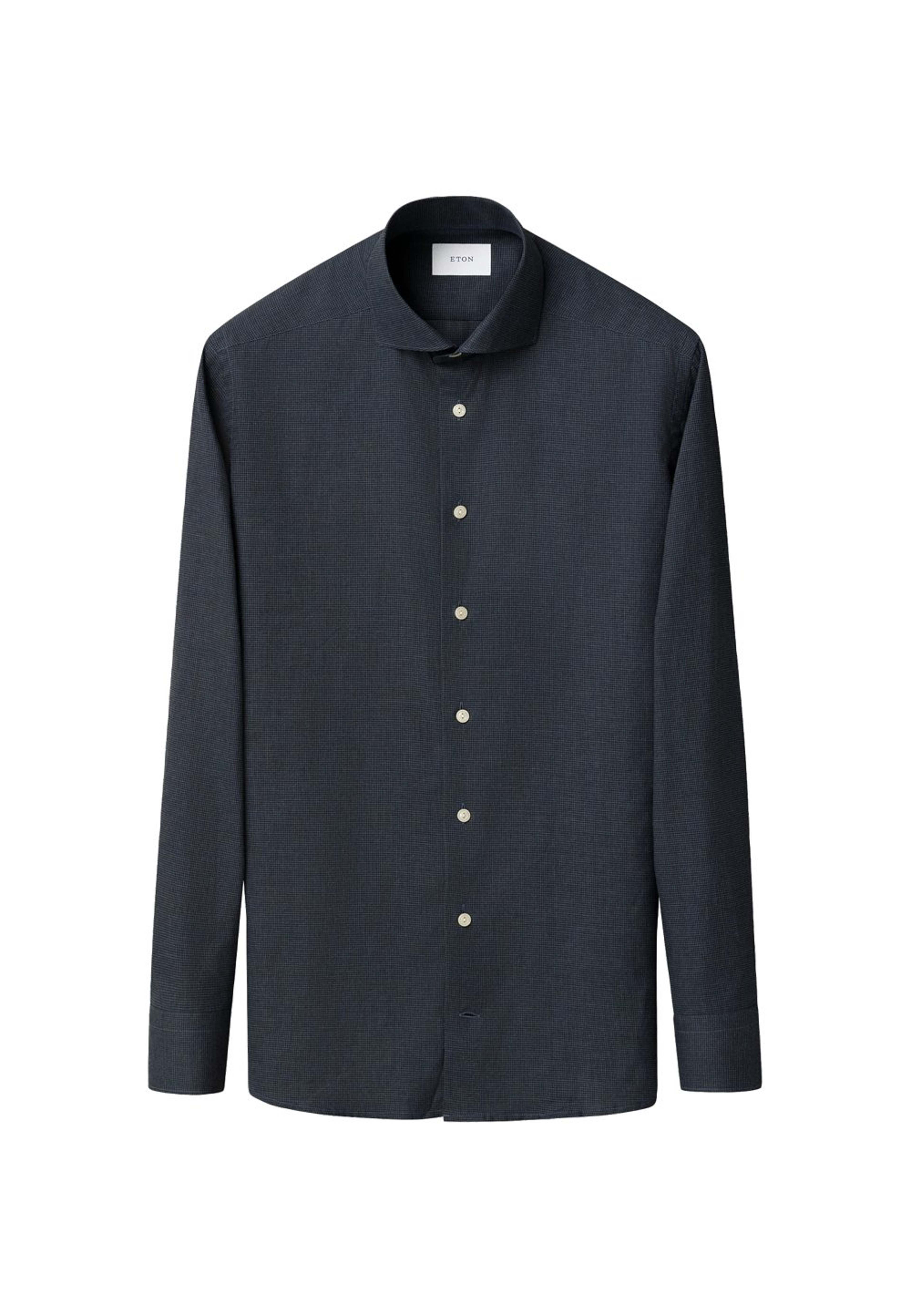 Smårutig Skjorta I Signature Flanell Slim Fit