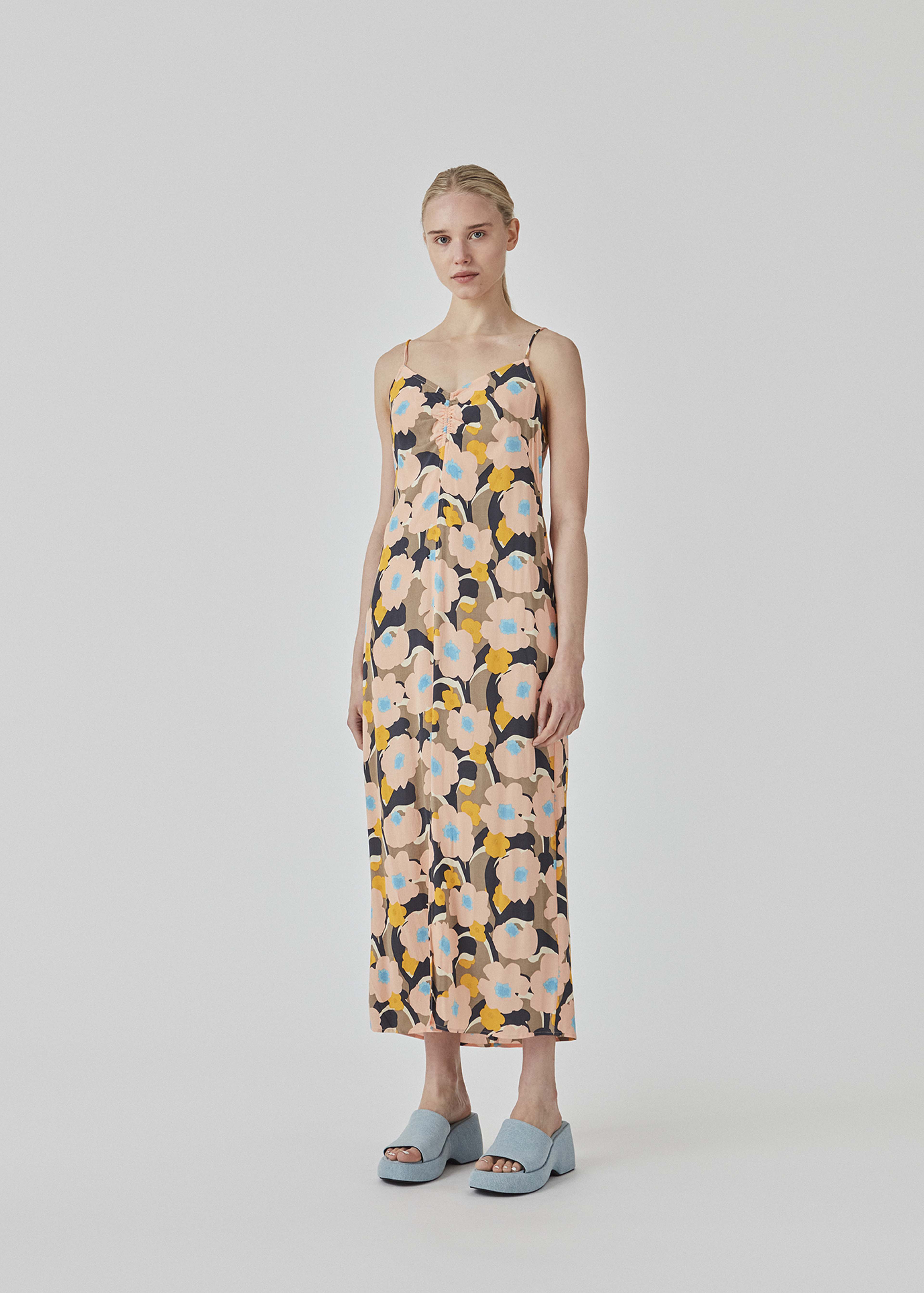 Dustinmd Print Strap Dress
