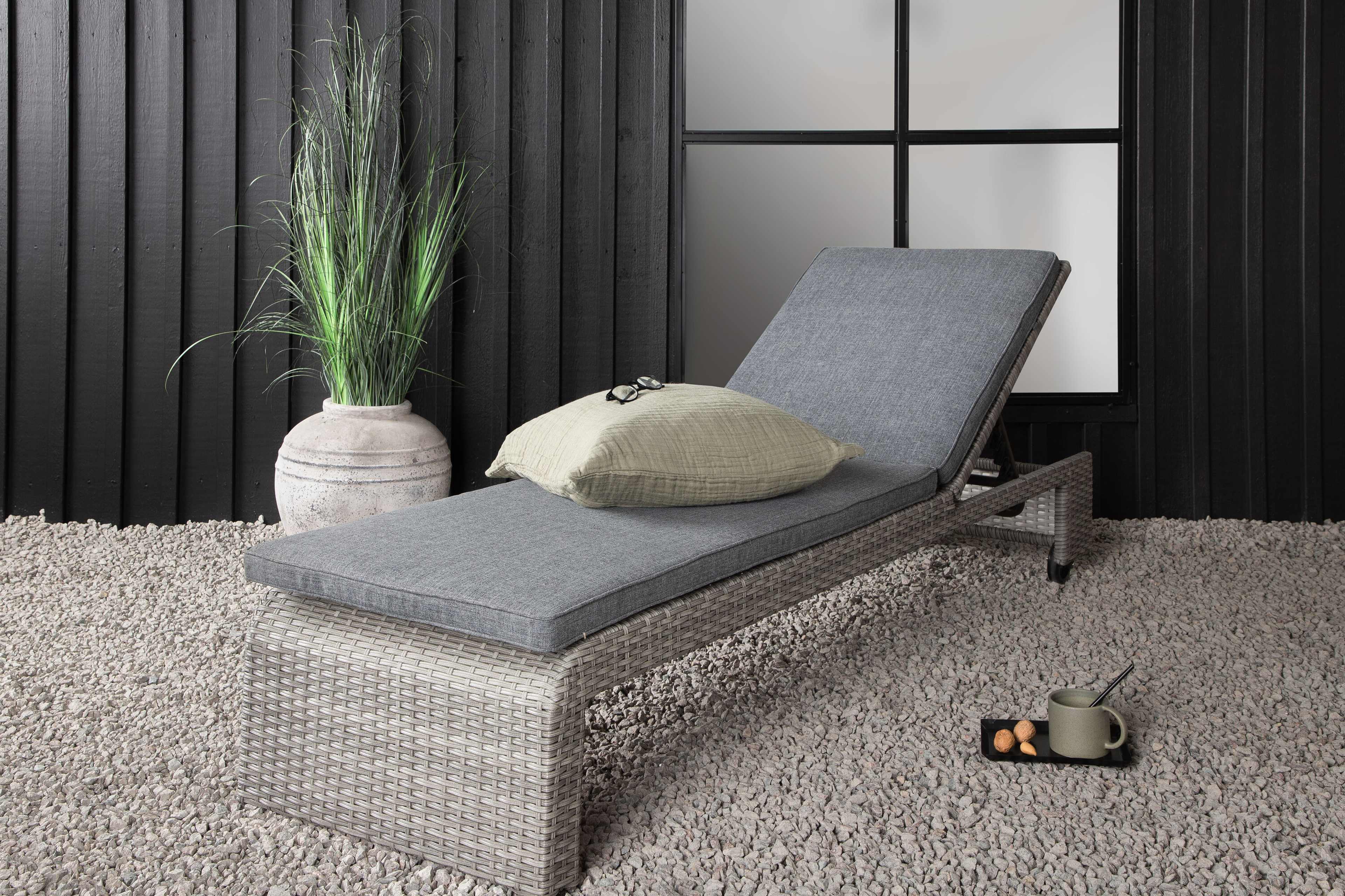 London Solstol, från Venture Home, i färgen grey. Klicka för att öppna bilden i stort format